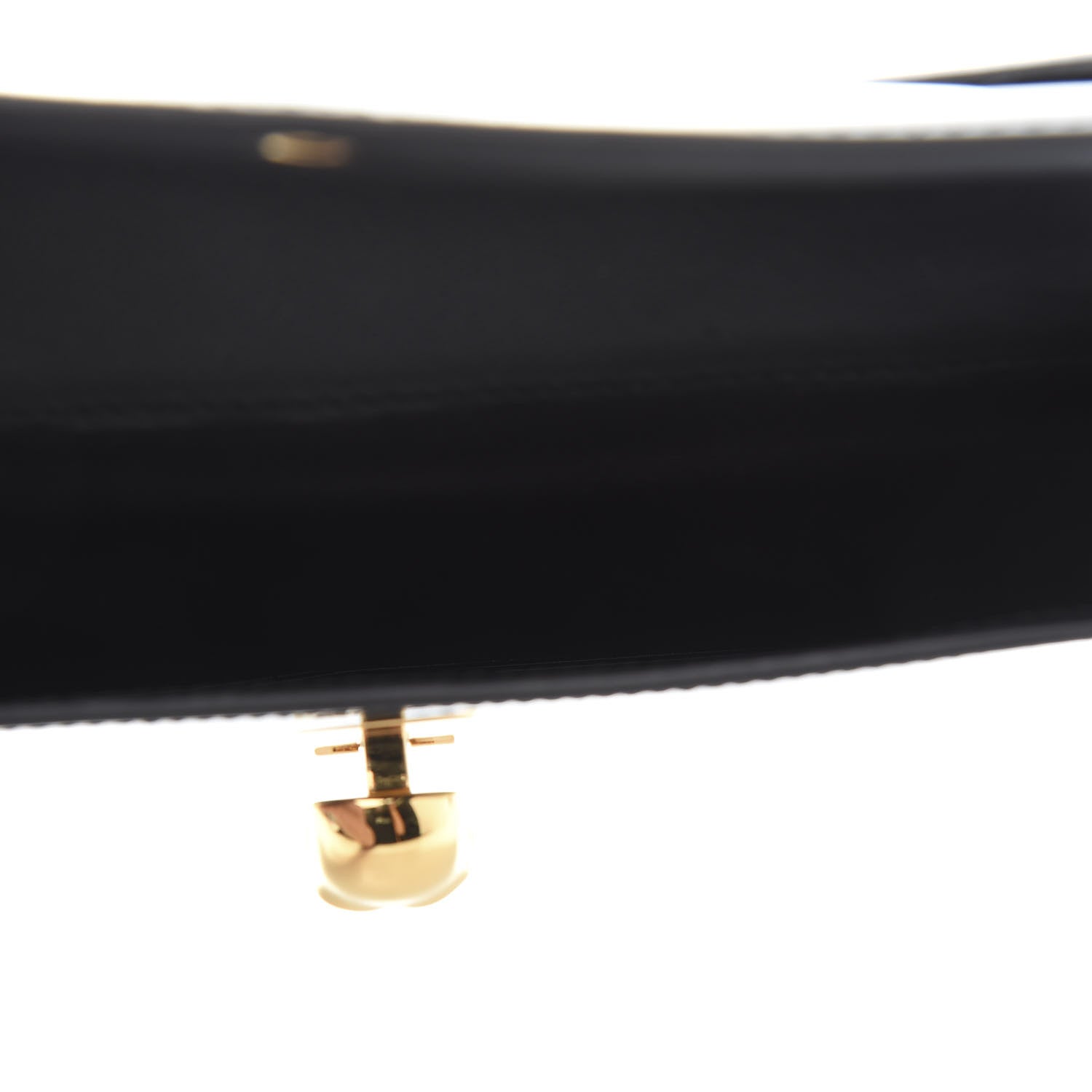 Alexander McQueen Patent Skull Continental Wallet Black 6 of 11