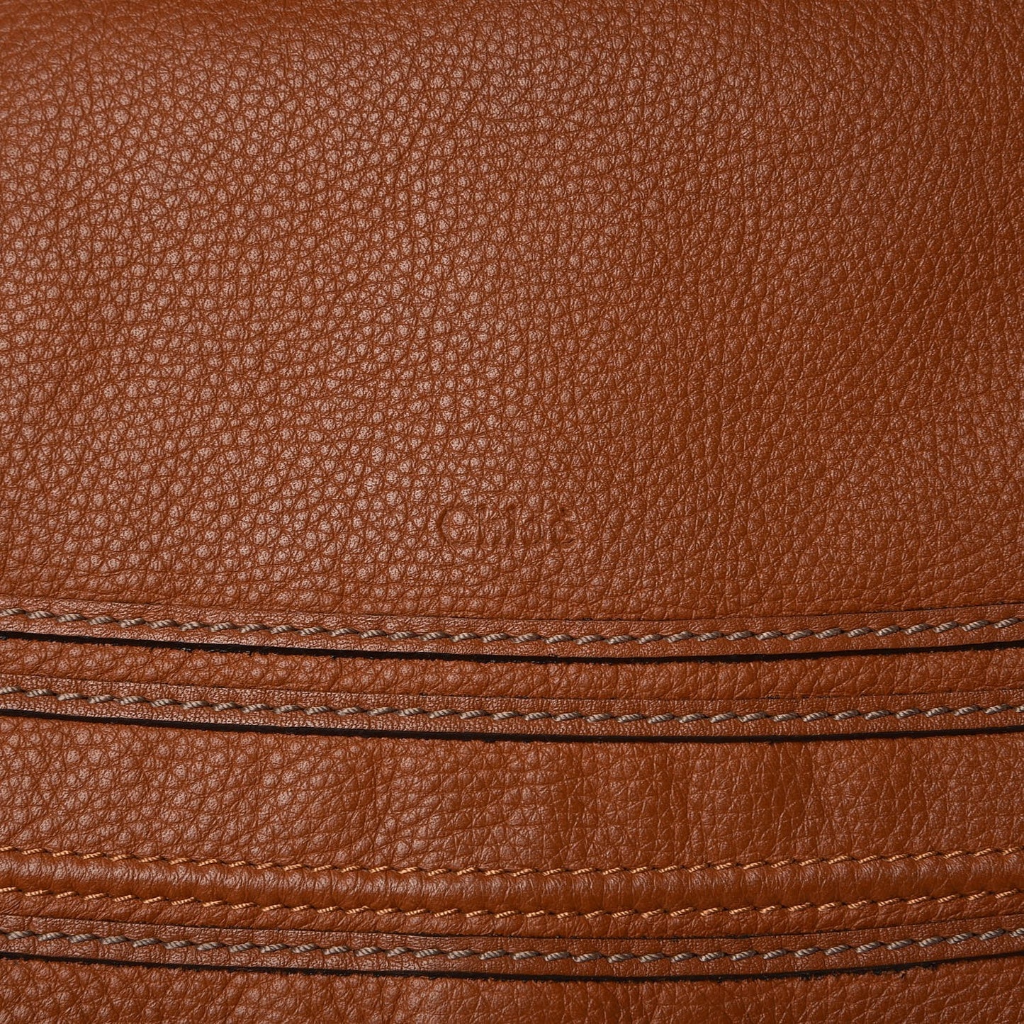 Calfskin Large Marcie Satchel Tan