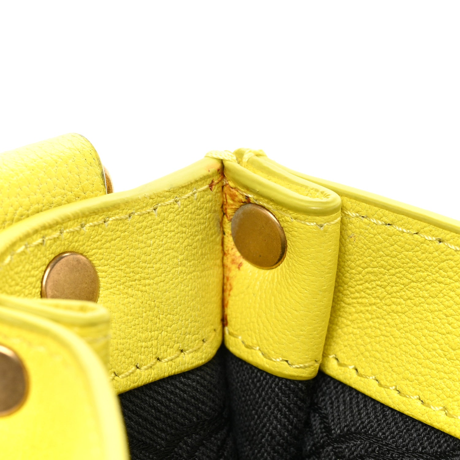 Proenza Schouler Lambskin Medium PS1 Satchel Citron 12 of 19