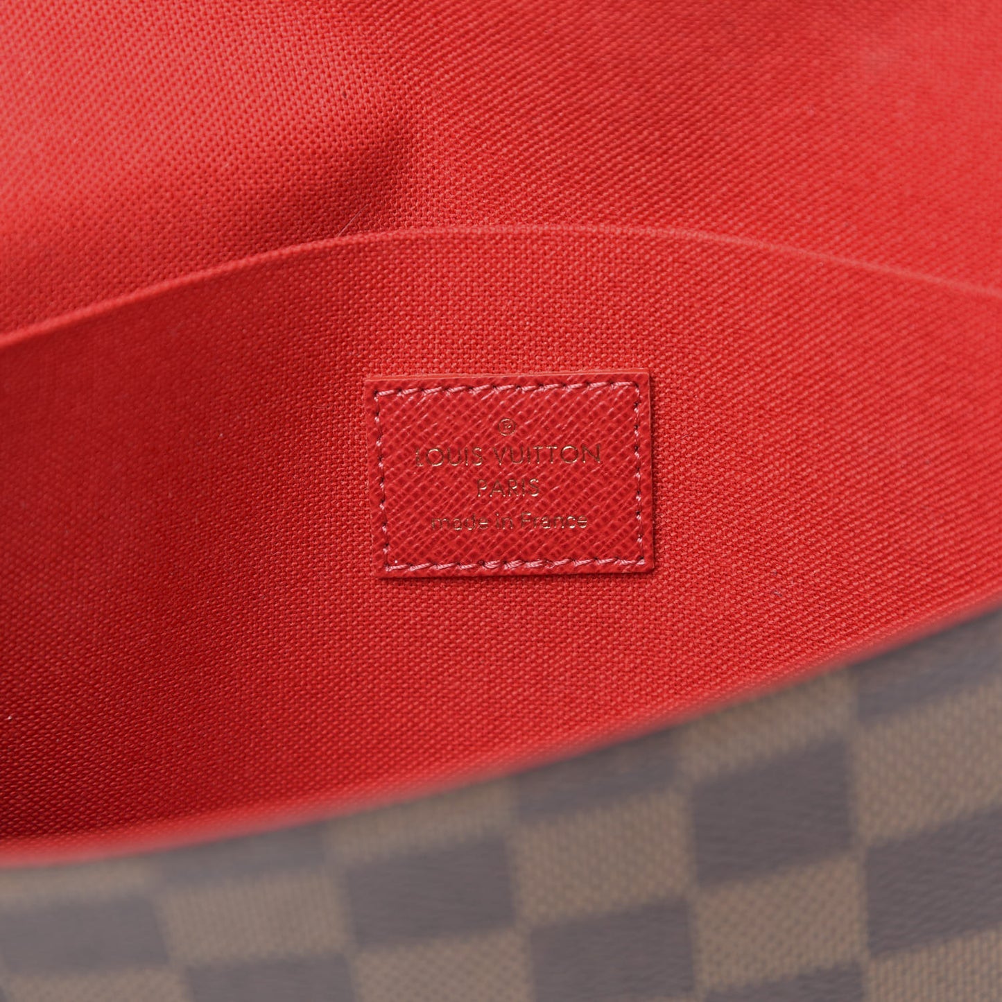 Damier Ebene Pochette Felicie Chain Wallet