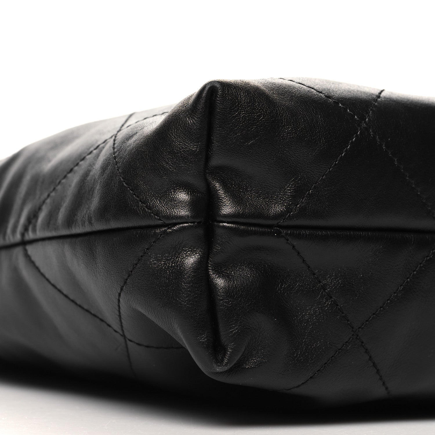 Chanel Shiny Calfskin Quilted Small Chanel 22 Black 9 of 11