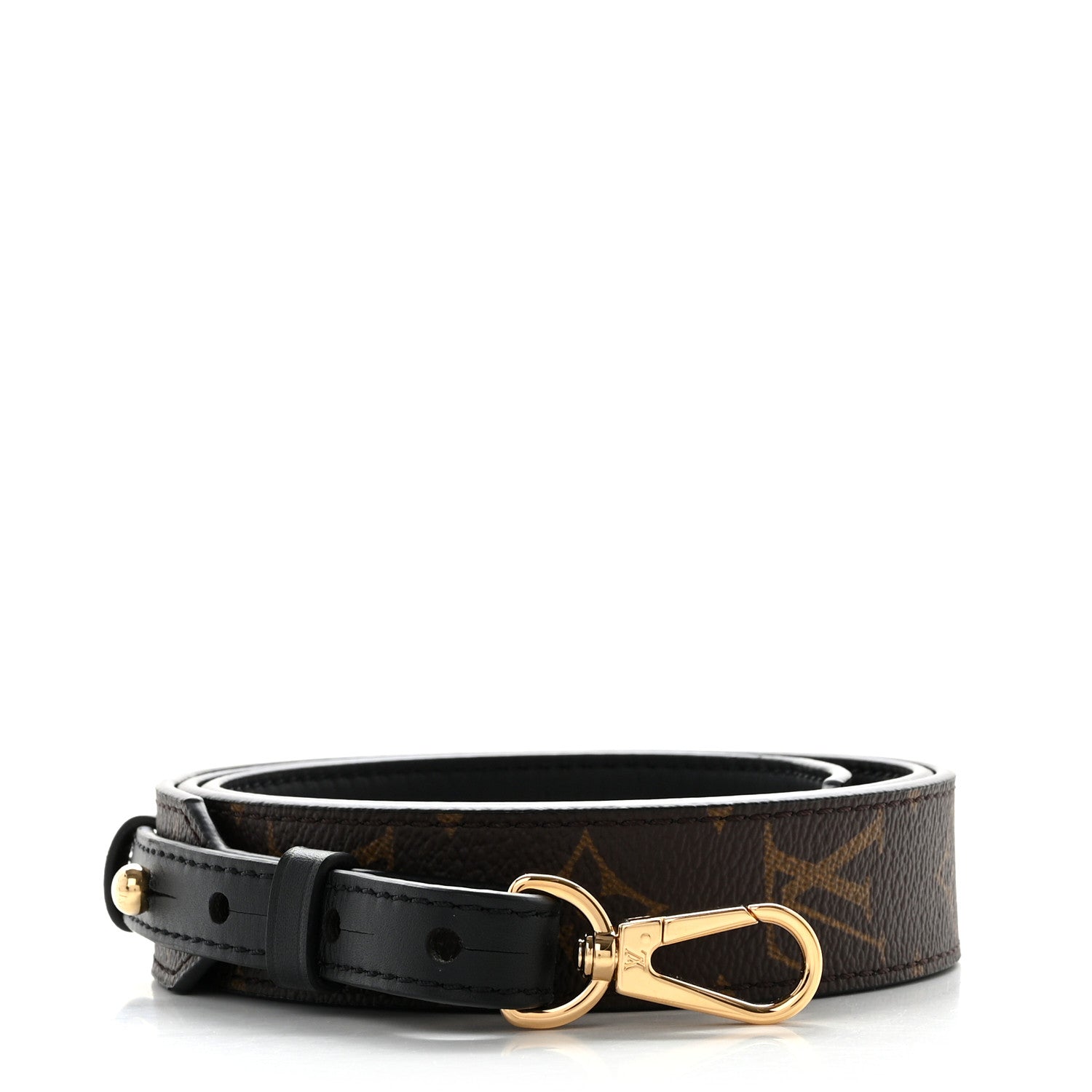 Louis Vuitton Monogram Bandouliere Shoulder Strap XL Black 1 of 6