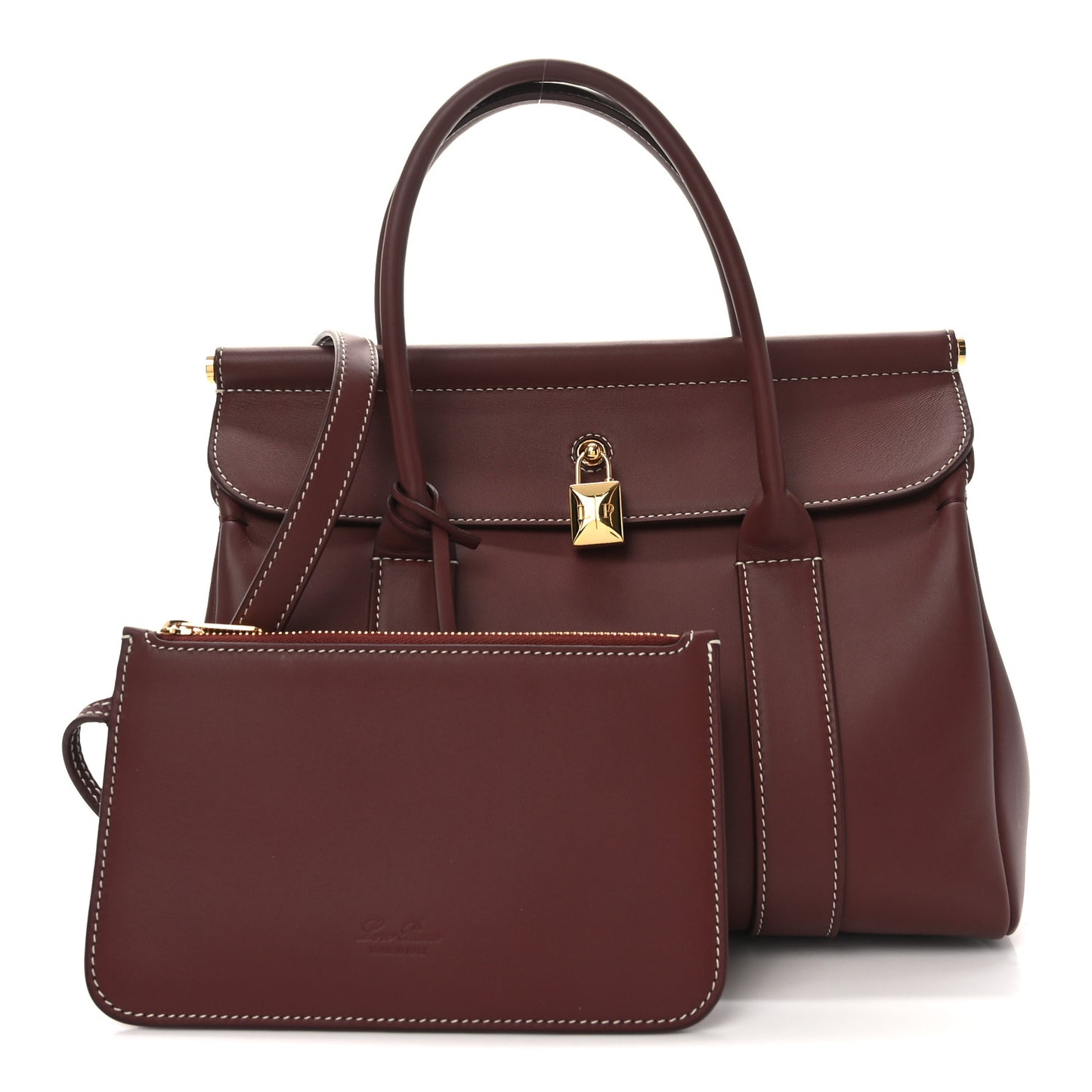 Calfskin L25 Loom Bag Smoked Caramel