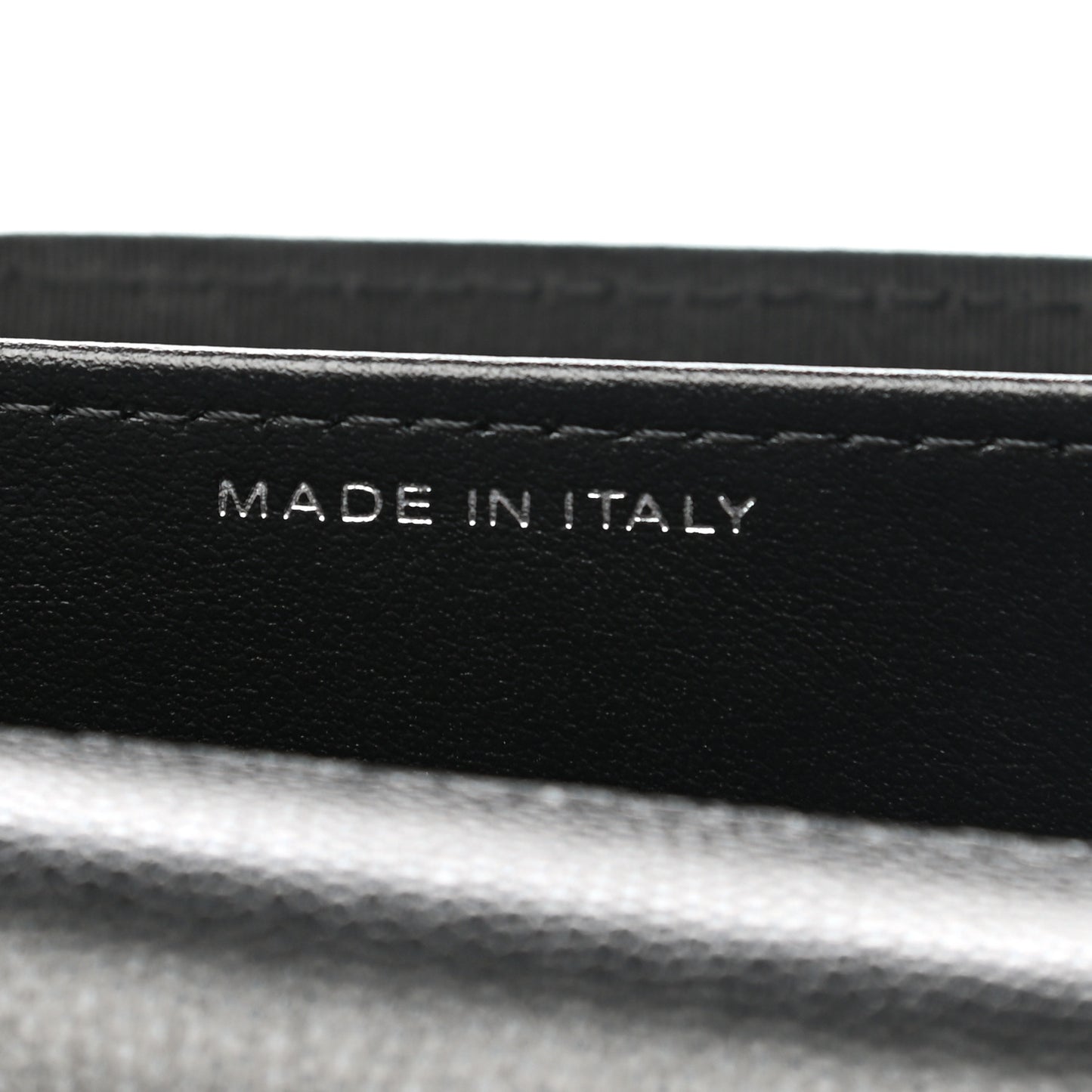 Caviar Quilted My Everything Flap Card Holder Wallet Black