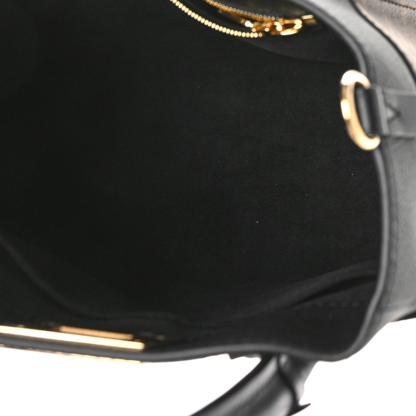 Calfskin Monogram On My Side PM Black