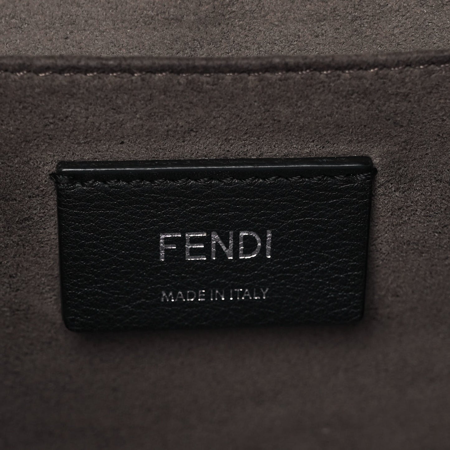 Vitello Century Opaco F is Fendi Kan I Shoulder Bag White Ice