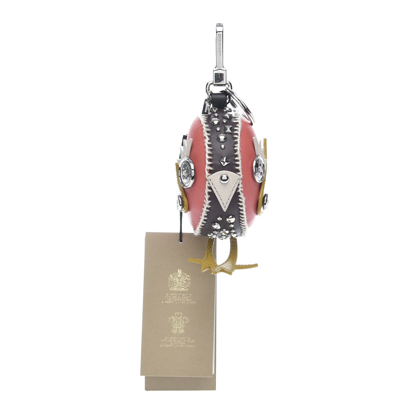 Calfskin Studded Mabel Derek The Bird Bag Charm Deep Clare Multicolor