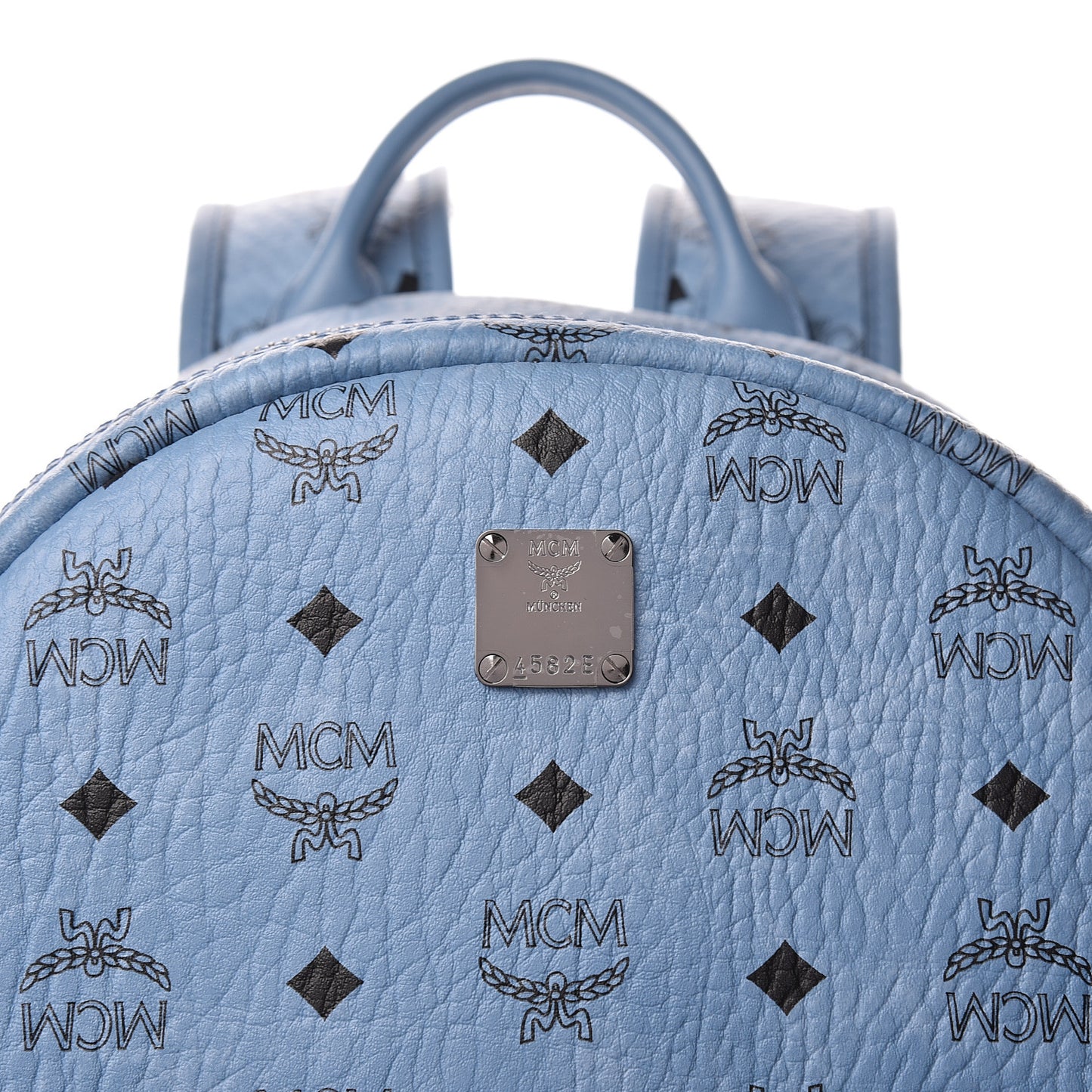 Visetos Medium Side Stud Stark Backpack Light Blue