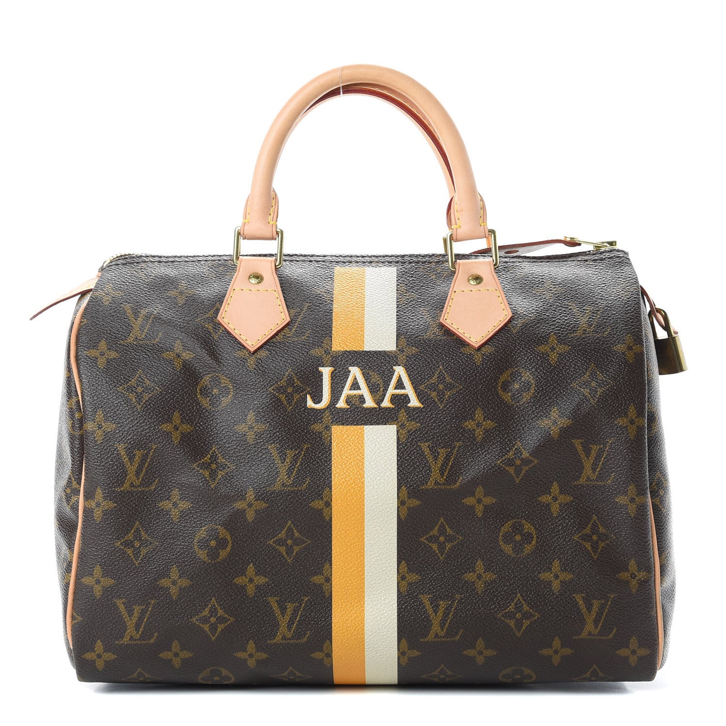 Monogram My LV Heritage Speedy 30 Yellow White