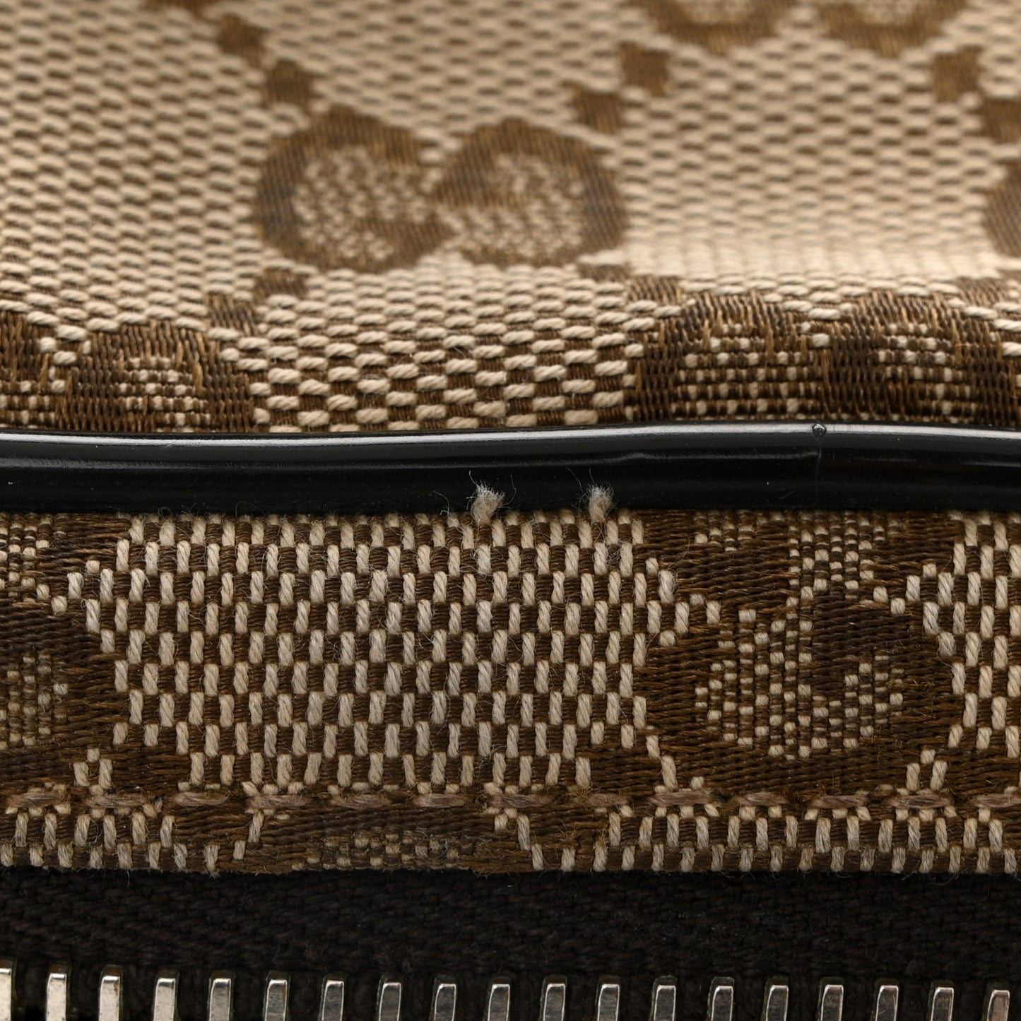 Monogram Belt Bag Dark Brown