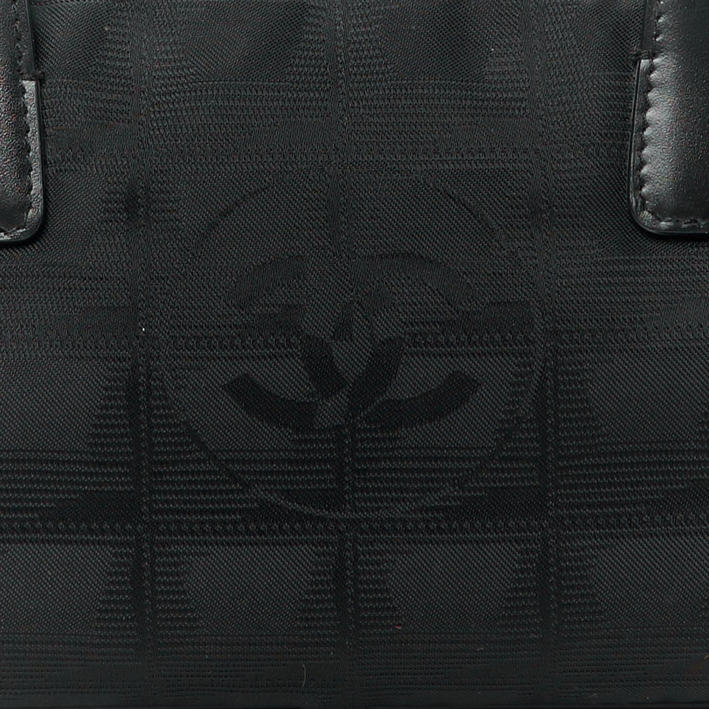 Nylon Travel Bowler Black