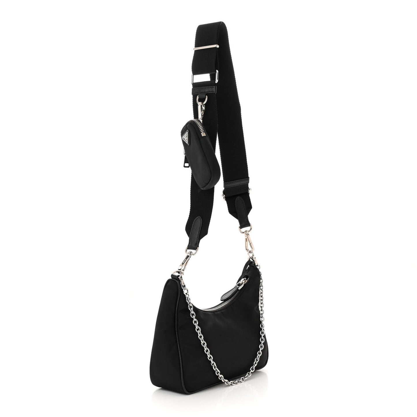 Nylon Re-Edition 2005 Shoulder Bag Black