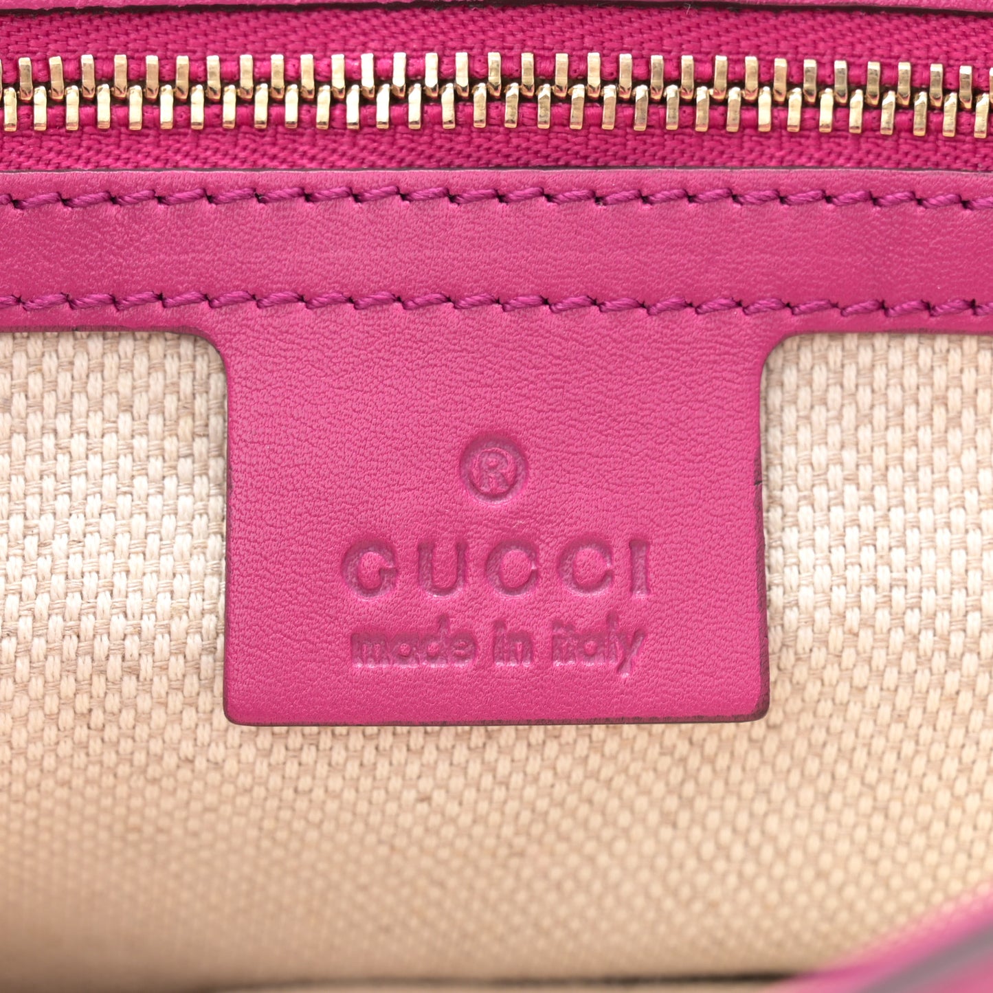 Patent Medium Soho Flap Crossbody Bright Bougainvillea