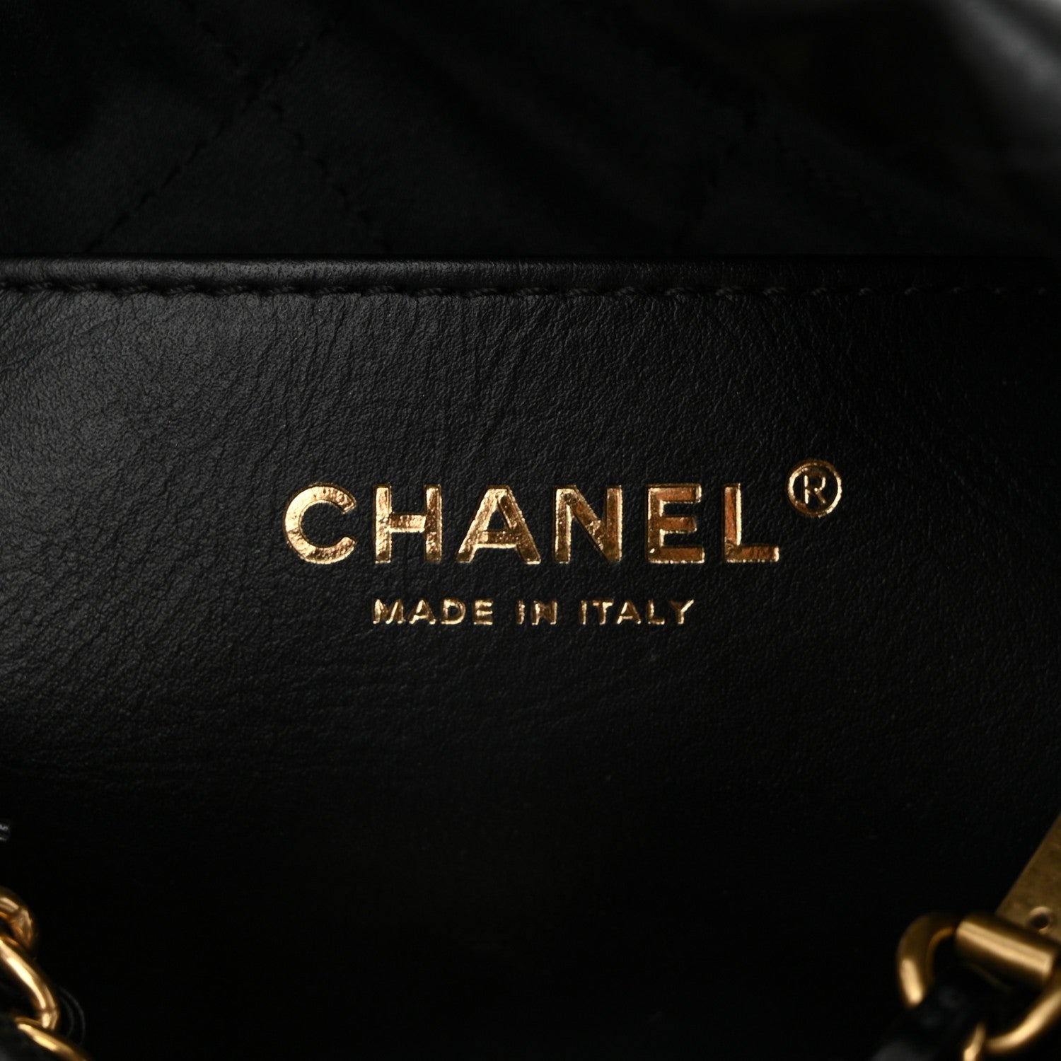 Chanel Shiny Calfskin Quilted Mini Chanel 22 Black 6 of 10