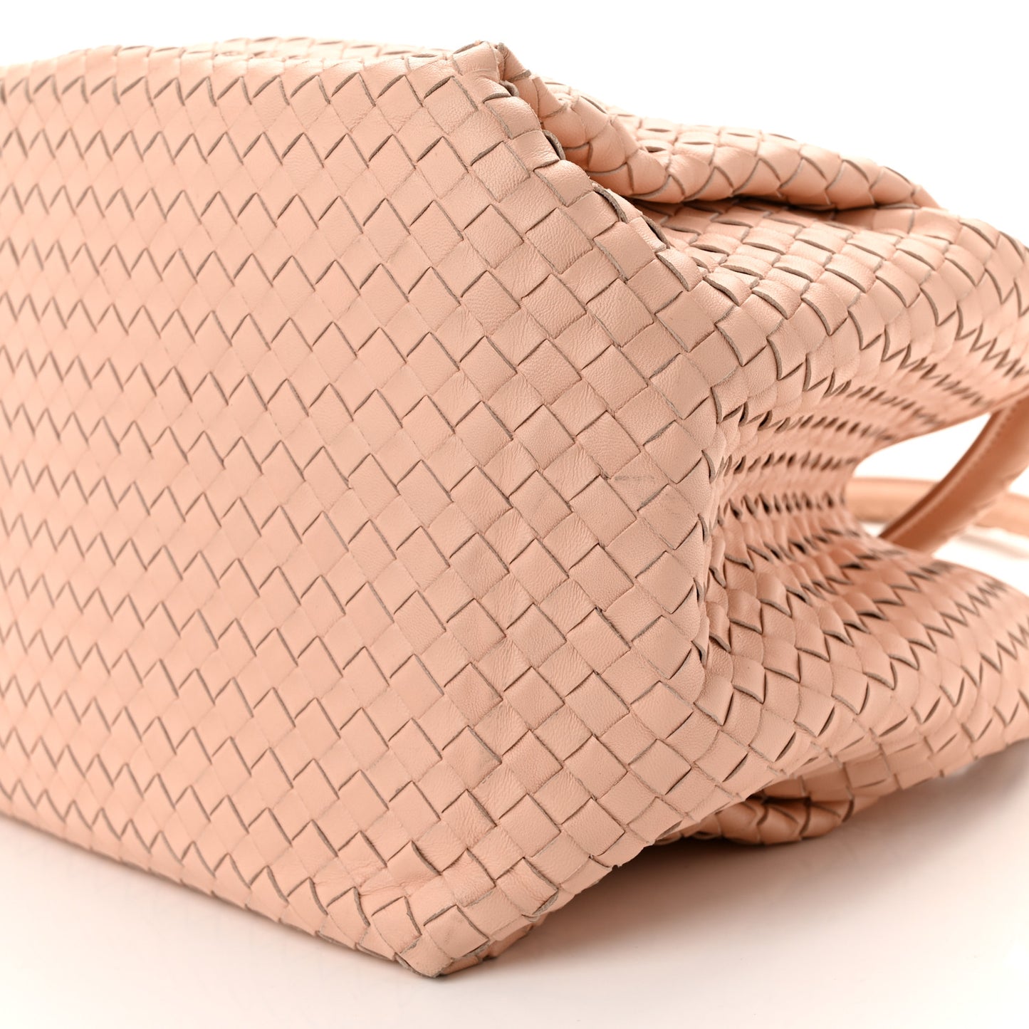Nappa Intrecciato Parachute Bag Flamingo