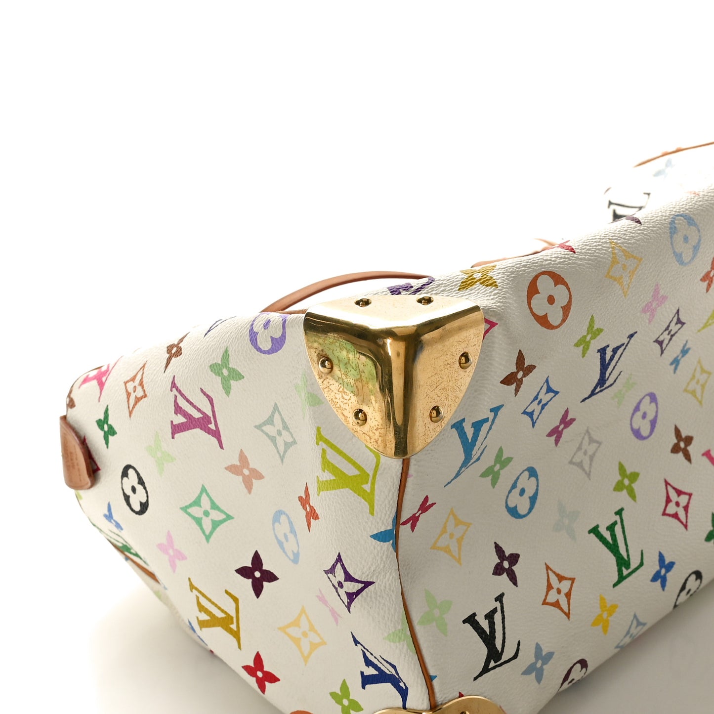Monogram Multicolor Speedy 30 White