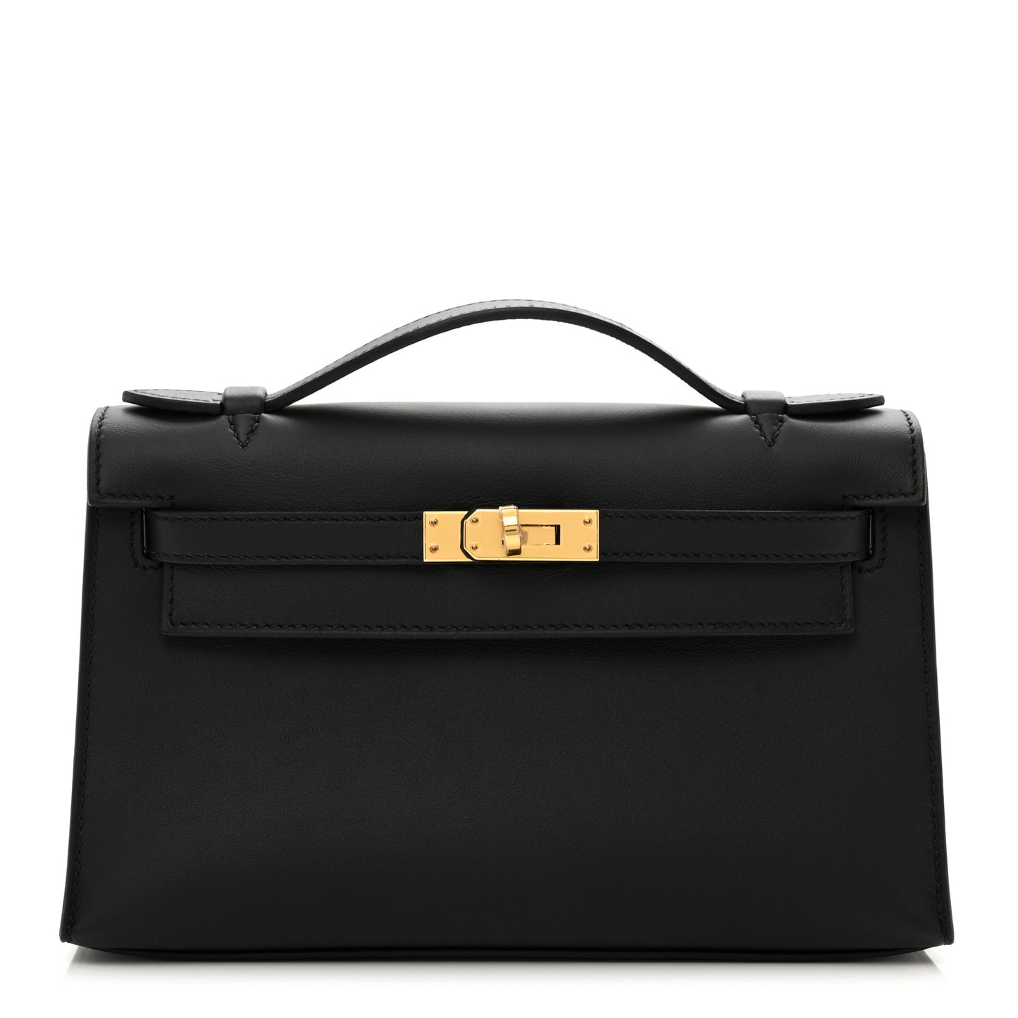 Swift Kelly Pochette Clutch Black