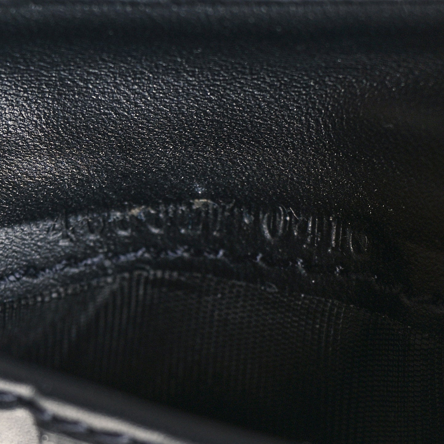 GG Supreme Monogram Selleria Calfskin Web New Web Bi-Fold Wallet Black