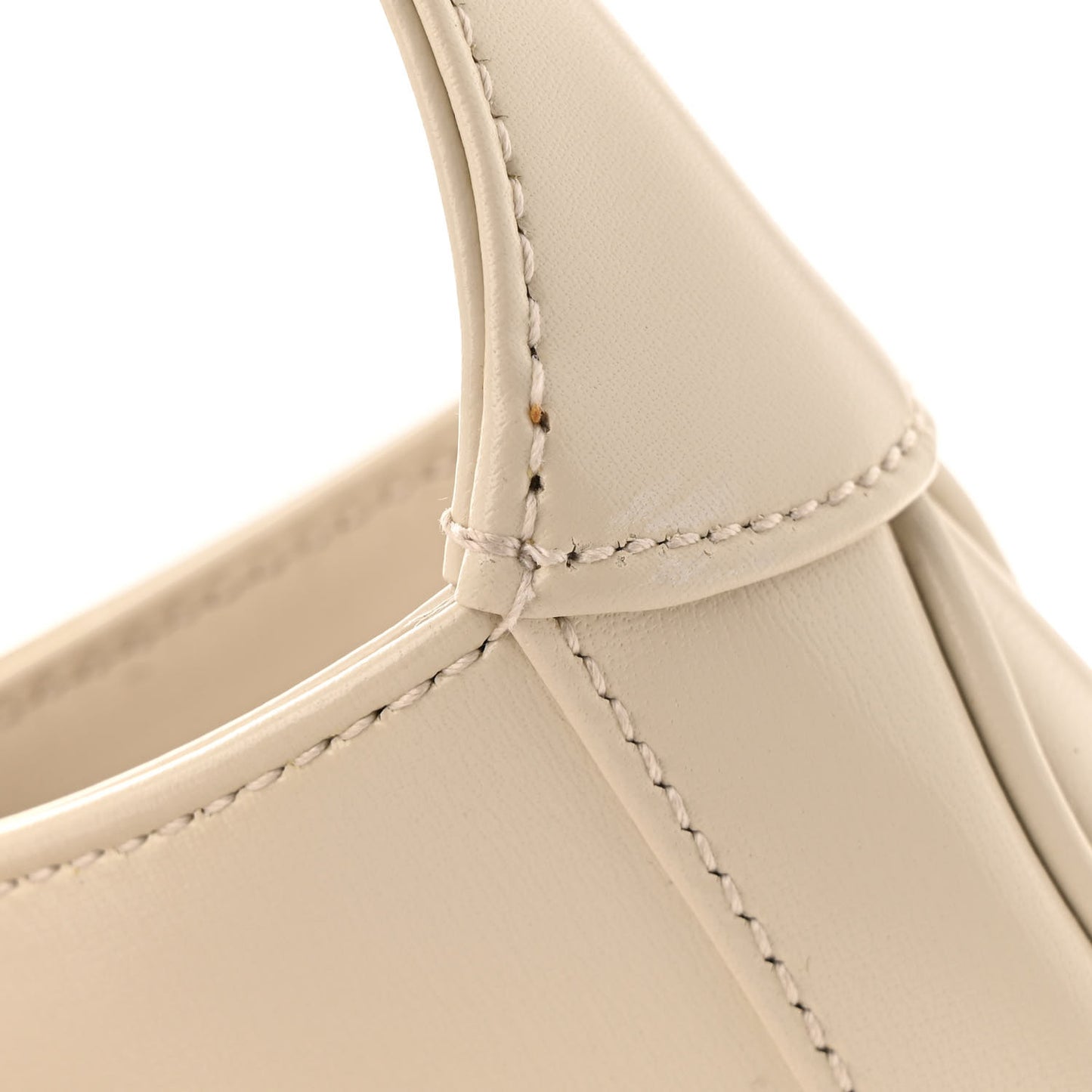 Boarded Dyana Lux Calfskin Mini Jackie 1961 Hobo Mystic White