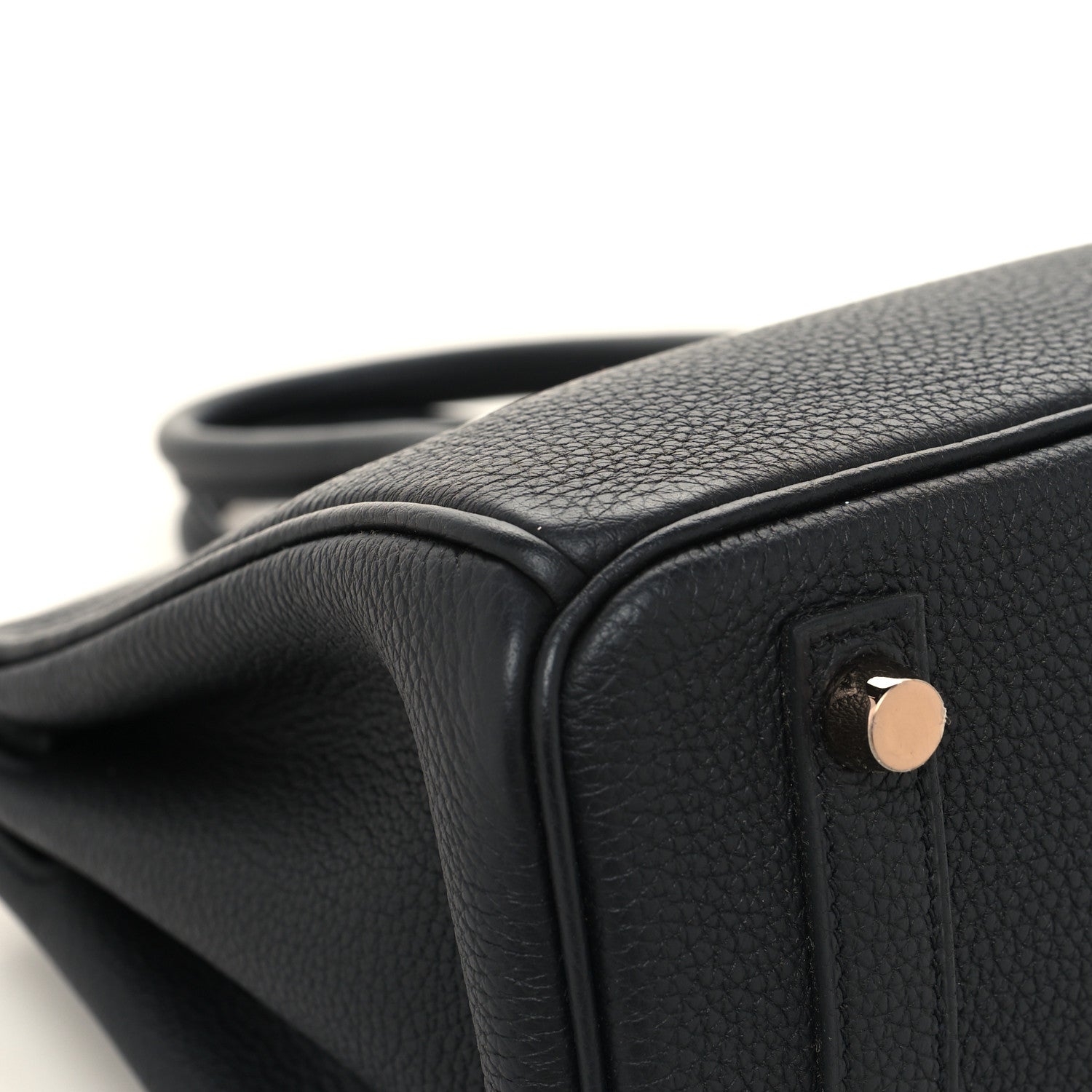 Hermes Togo Birkin 25 Black 11 of 13