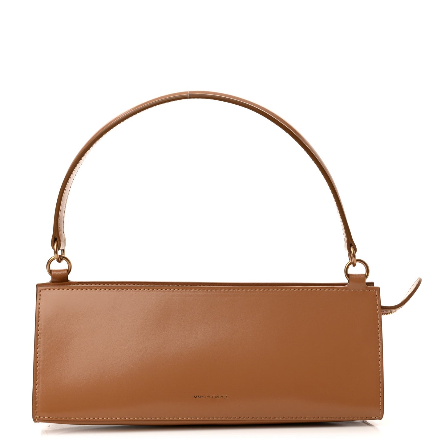 Calfskin Pencil Shoulder Bag Caramel