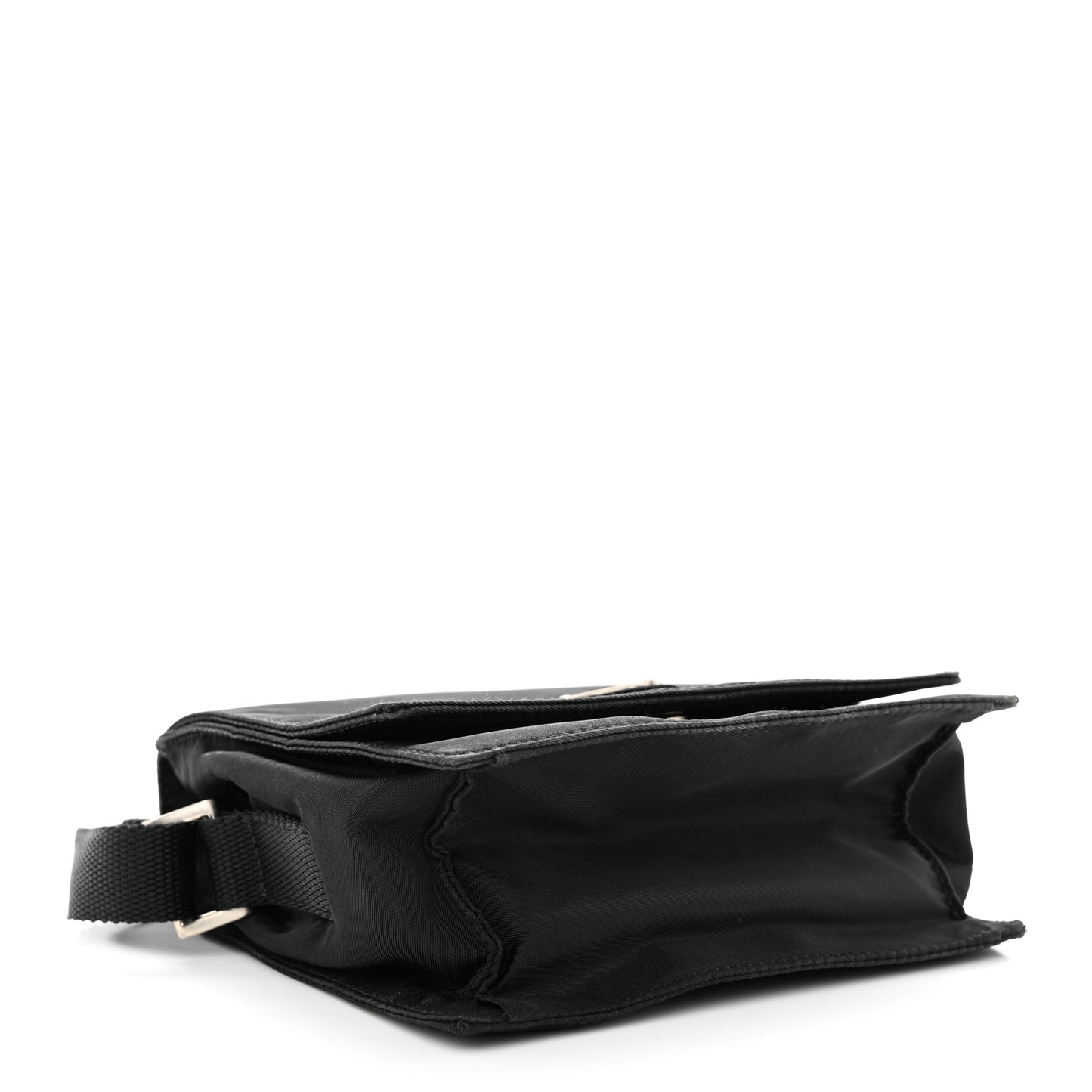 Tessuto Nylon Sport Shoulder Bag Black