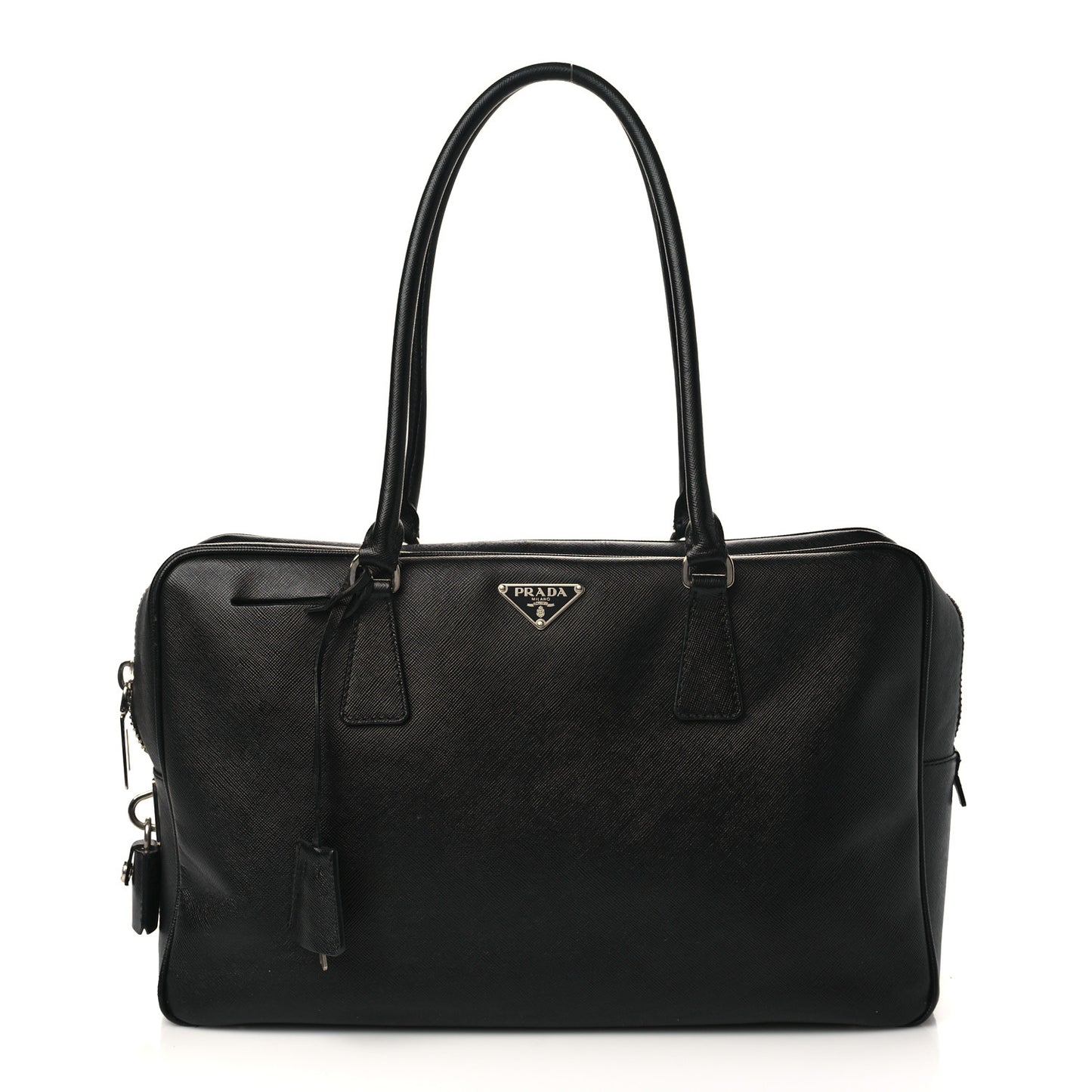 Saffiano Lux Bauletto Black