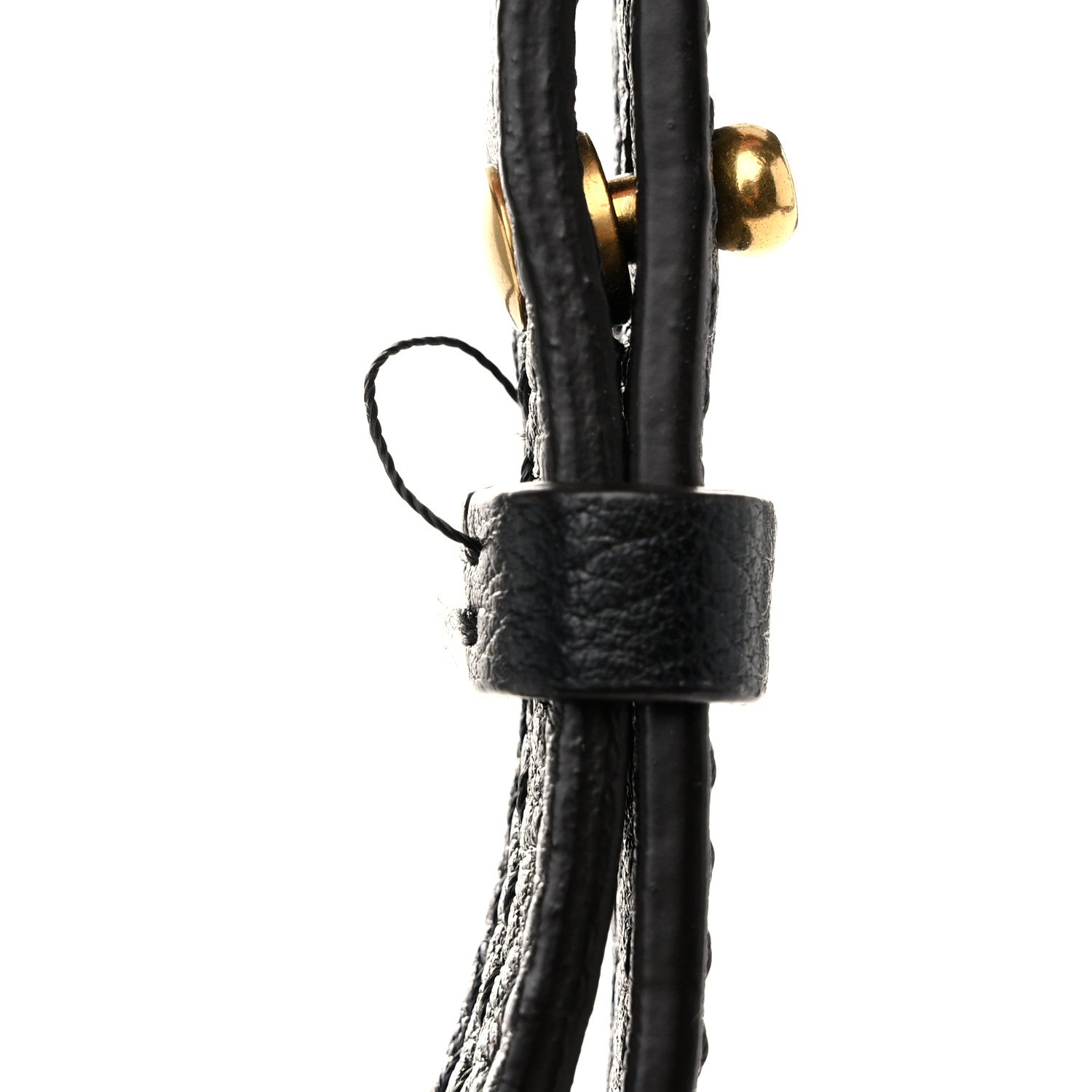 Chloe Calfskin Suede Small Nile Bracelet Bag Black 11 of 11