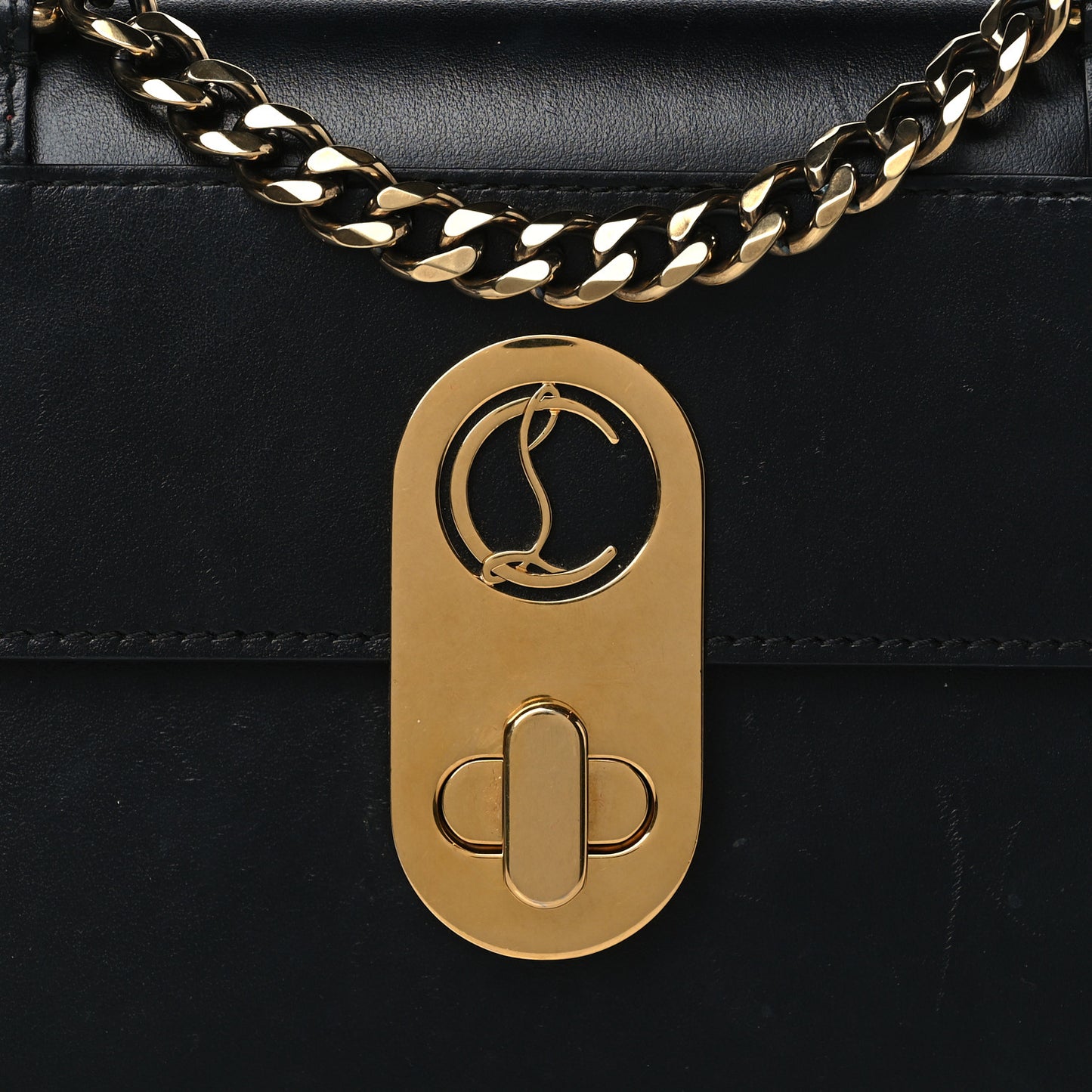 Calfskin Mini Elisa Shoulder Bag Black