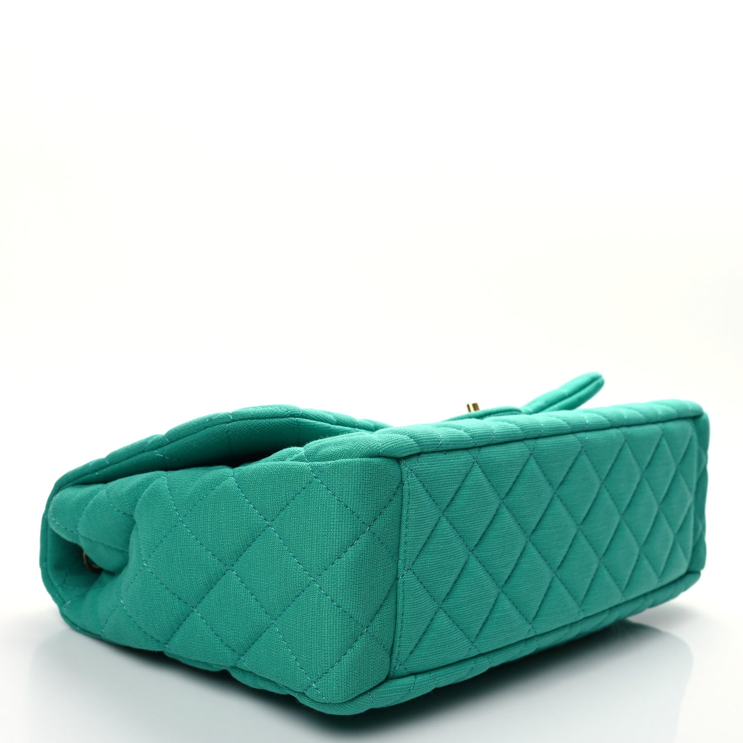 Jersey Quilted XL Jumbo Flap Green