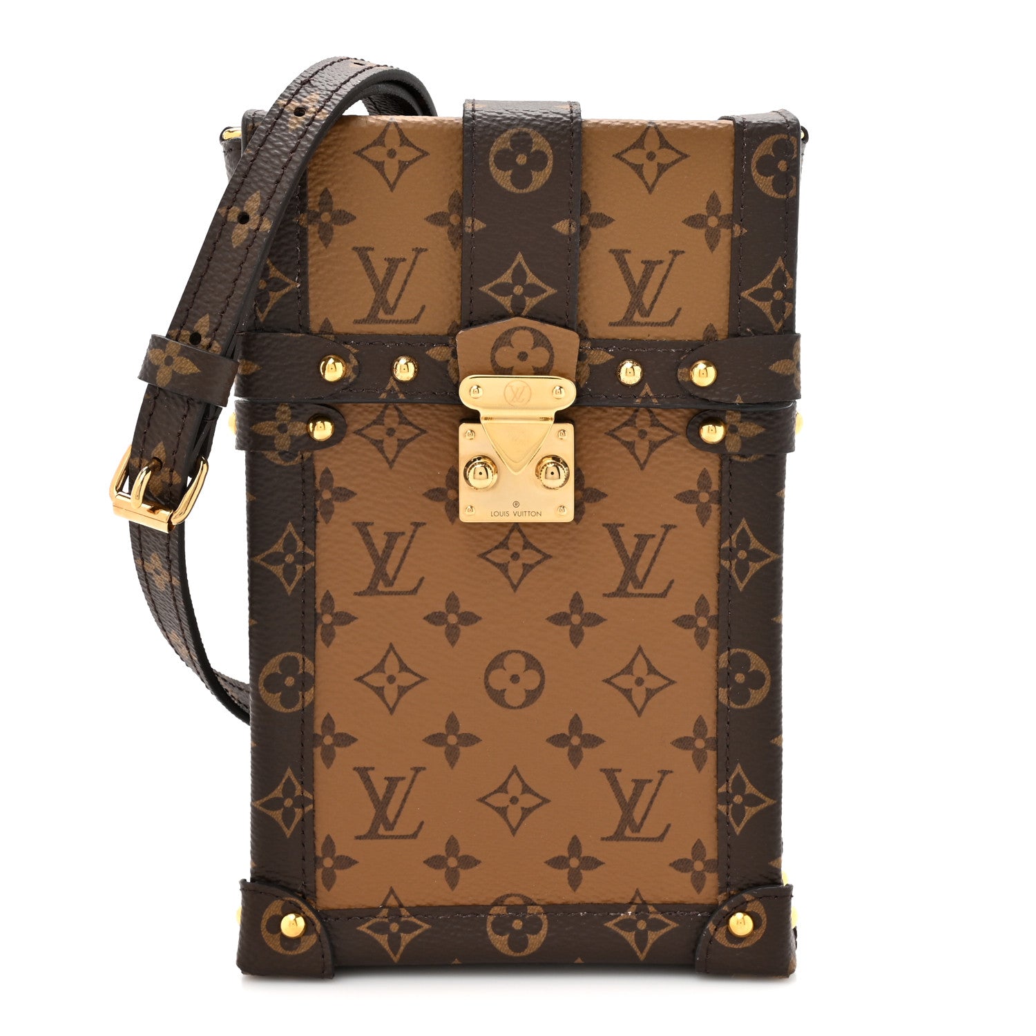 Louis Vuitton Reverse Monogram Pochette Trunk Verticale 1 of 9