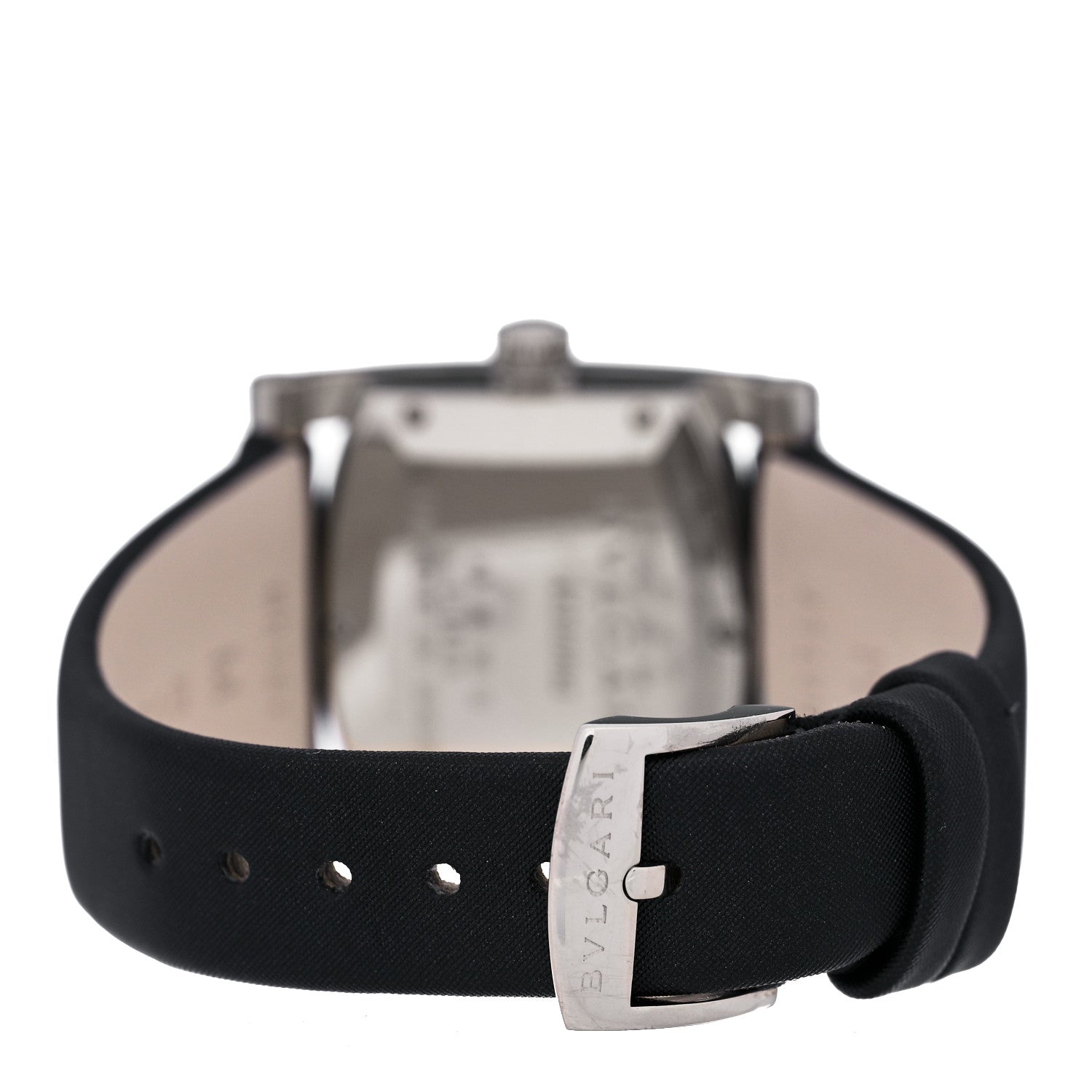 Bulgari 18K White Gold Satin Diamond Bezel Mother of Pearl 31mm Assioma Quartz Watch 3 of 5