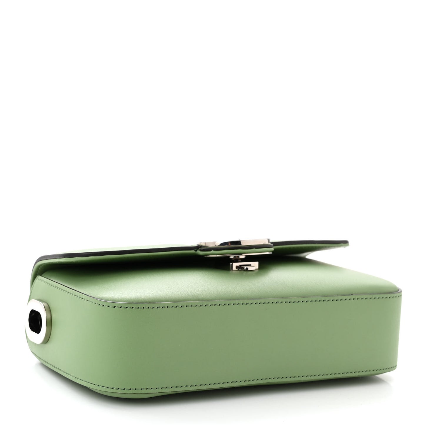 Calfskin Petite GG Mini Shoulder Bag Light Green