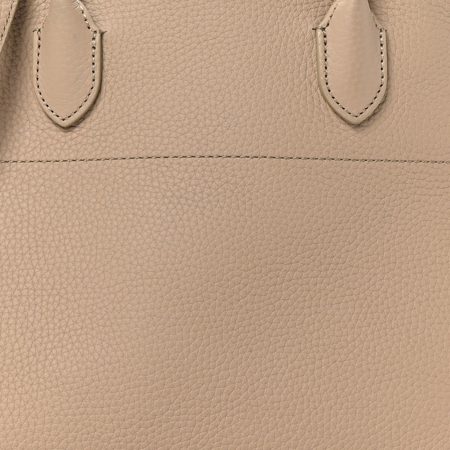 Matte Grained Calfskin Soft Margaux 12 Dark Taupe