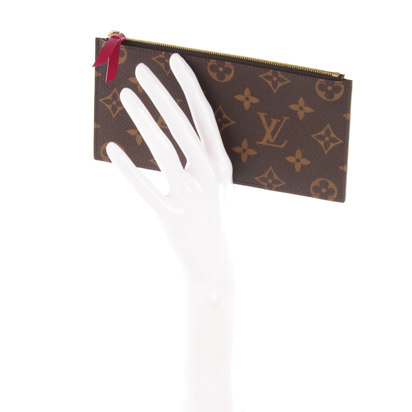 Monogram Felicie Chain Wallet Zippered Insert