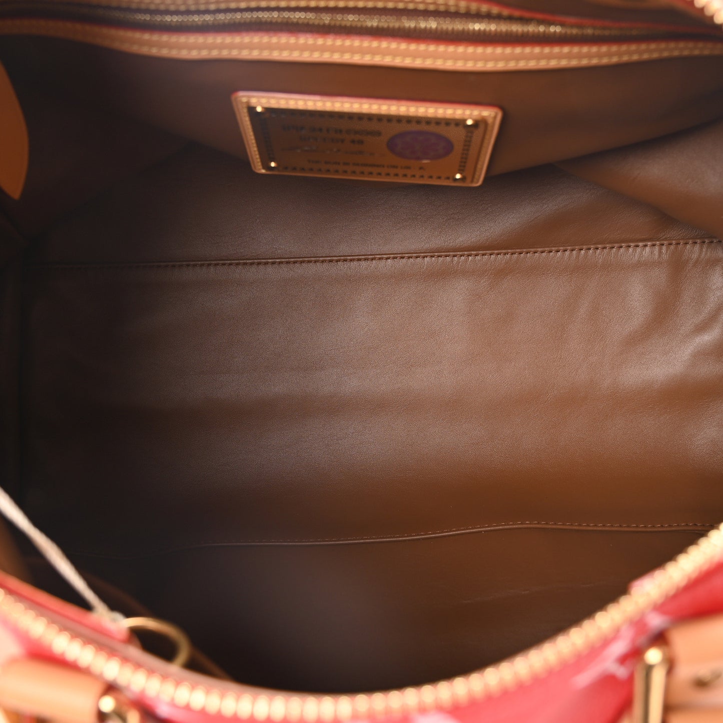 Calfskin Monogram Speedy P9 Bandouliere 40 Red