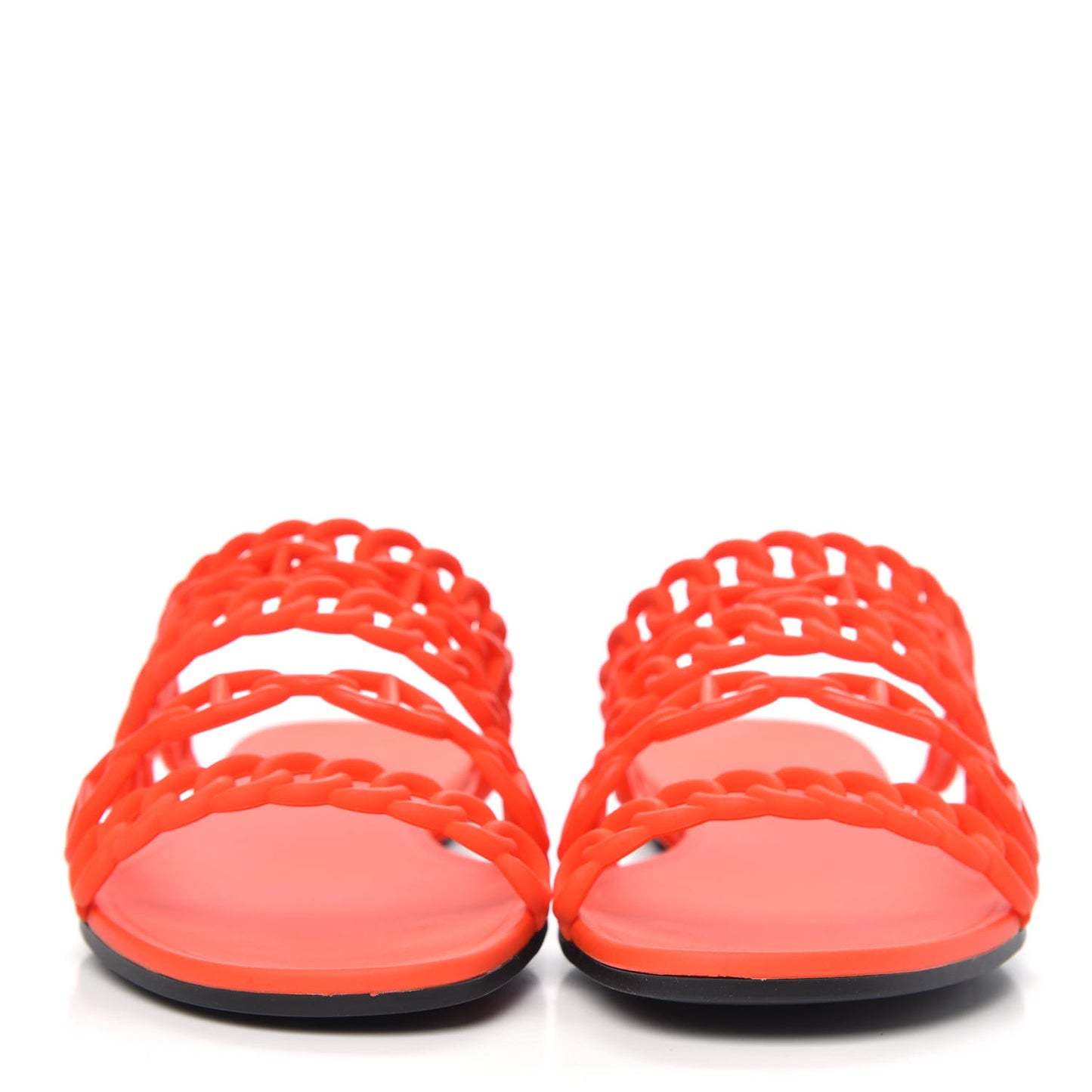 Rubber Chaine d'Ancre Nude Sandals 36 Pavot