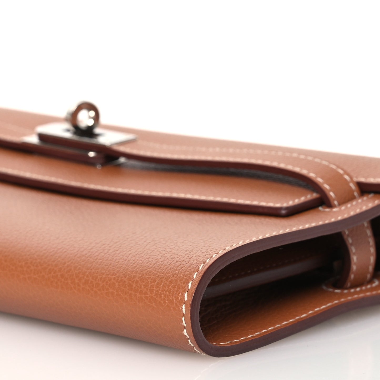 Evercolor Kelly Wallet To Go Gold
