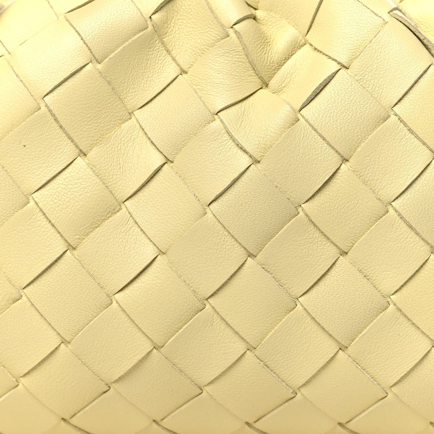 Nappa Intrecciato The Mini Pouch Ice Cream