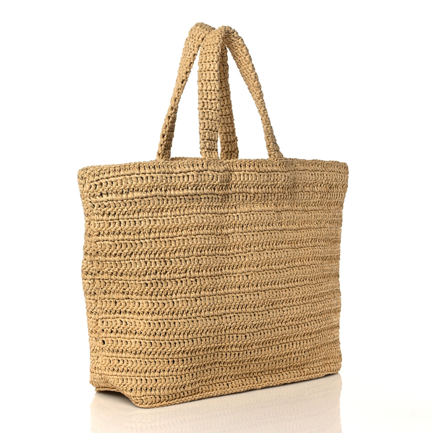 Raffia Rive Gauche Tote Natural