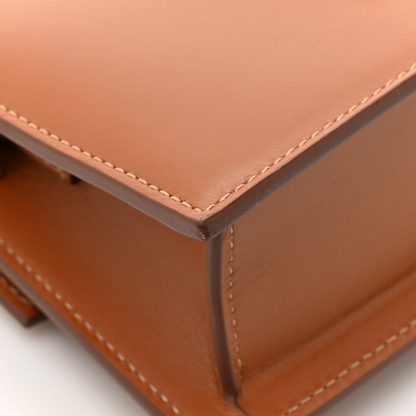 Smooth Calfskin Le Bambino Long Light Brown