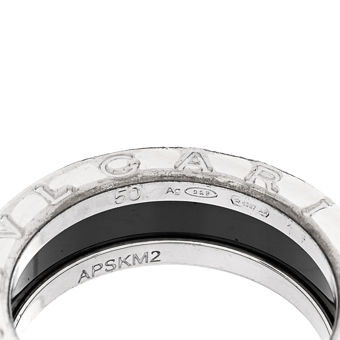 Sterling Silver Ceramic Save The Children One-Band Ring 50 5.5