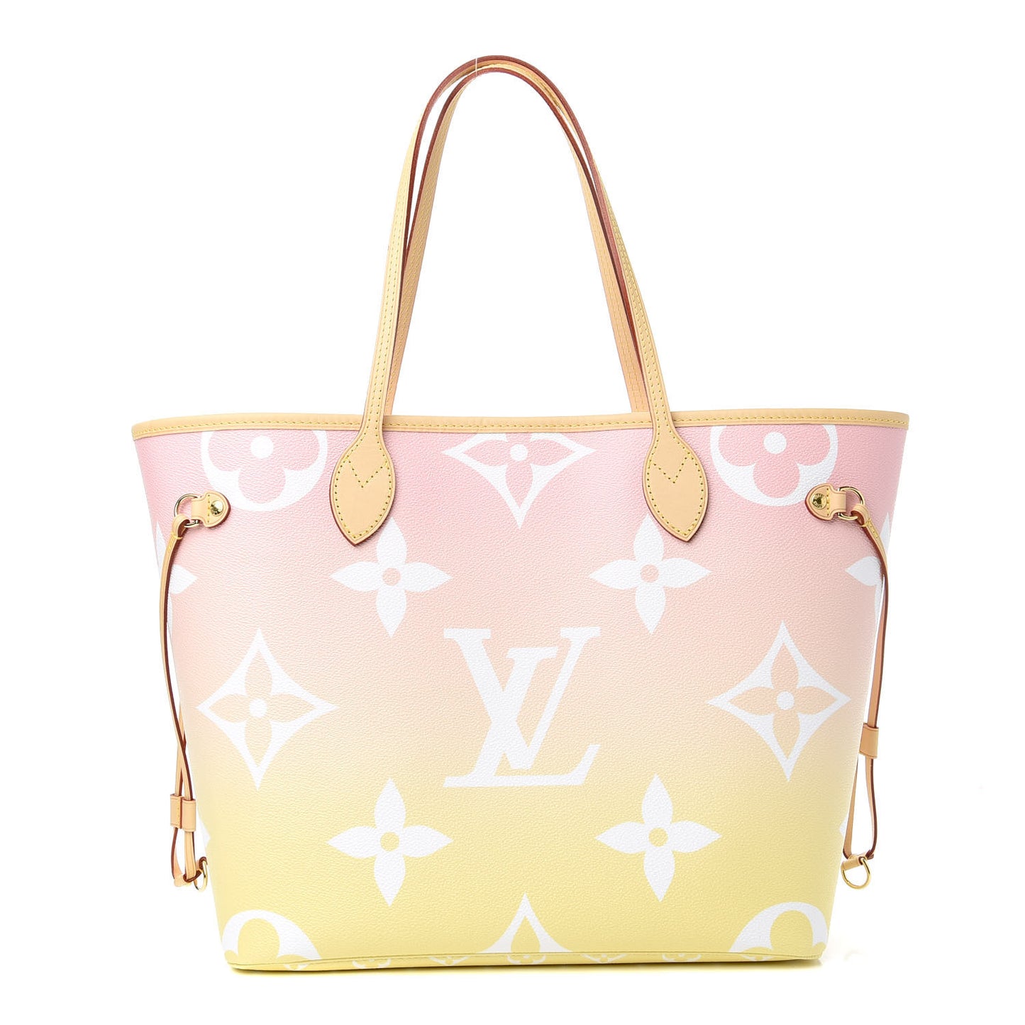 Monogram Giant By The Pool Neverfull MM Light Pink