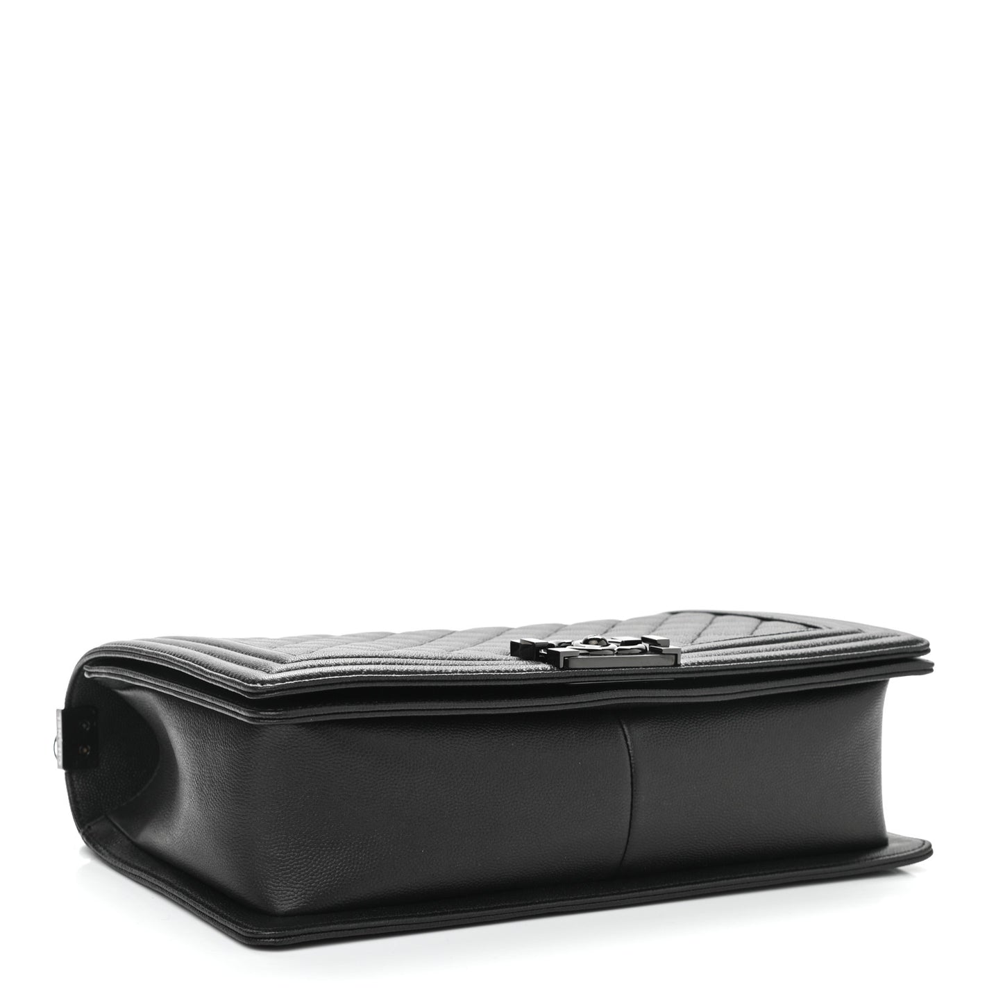 Caviar Quilted New Medium Boy Flap So Black