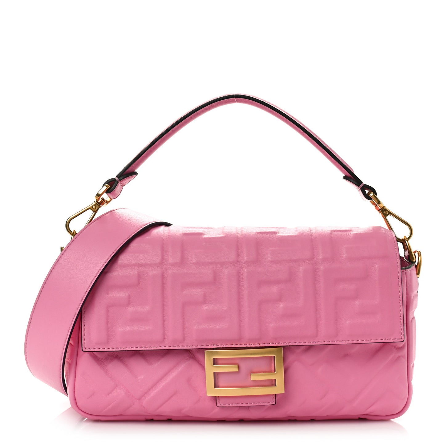 Nappa FF 1974 Embossed Baguette Lollypop