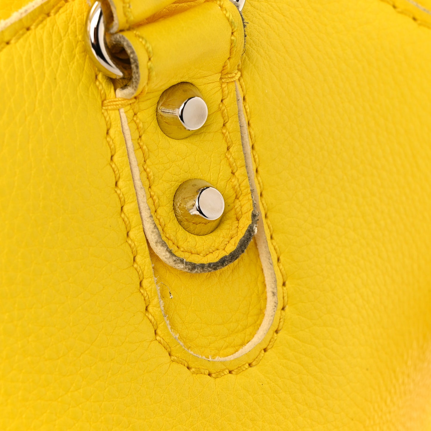 Vibrato Calfskin Classic Silver Hardware City Jaune Soleil