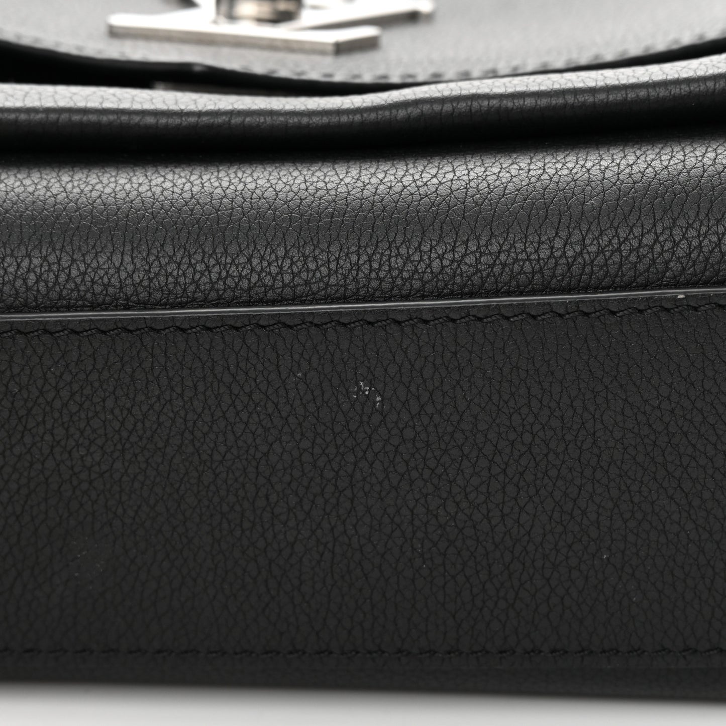 Soft Calfskin Mylockme Chain Bag BB Black