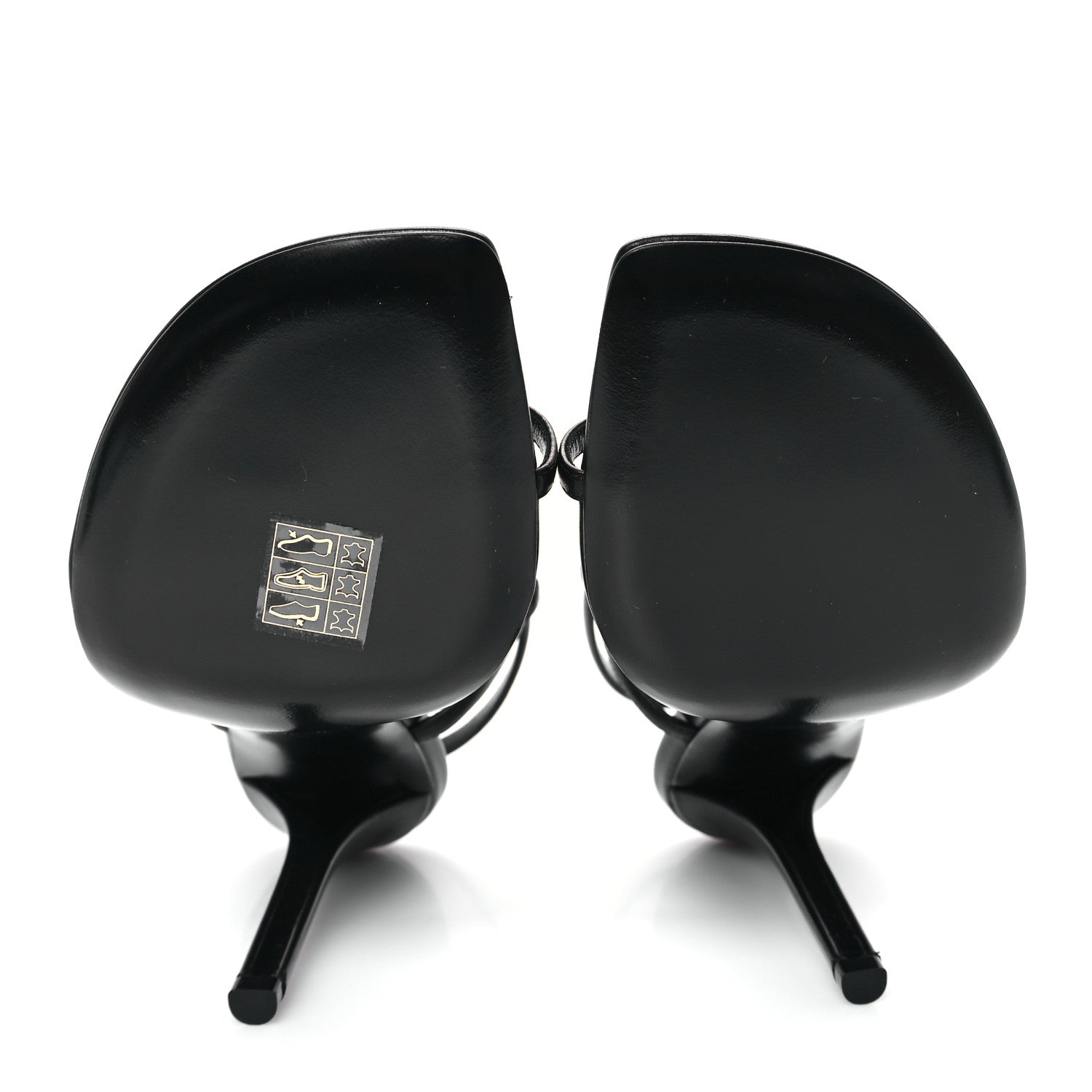 Saint Laurent Kid Egado Date 110 Sandals 35 Black 6 of 9