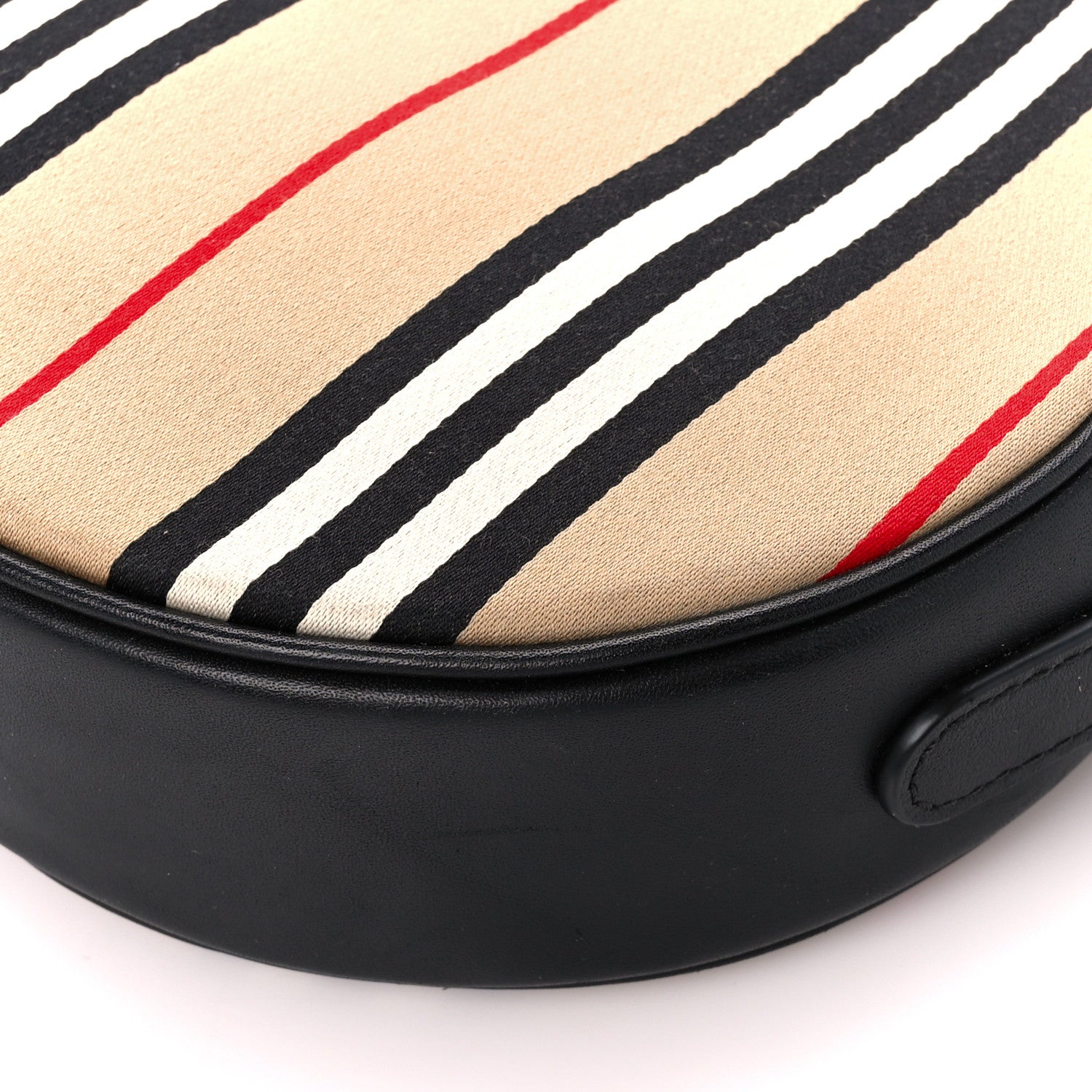 Burberry E-Canvas Calfskin Icon Stripe Louise Bag Archive Beige 10 of 10