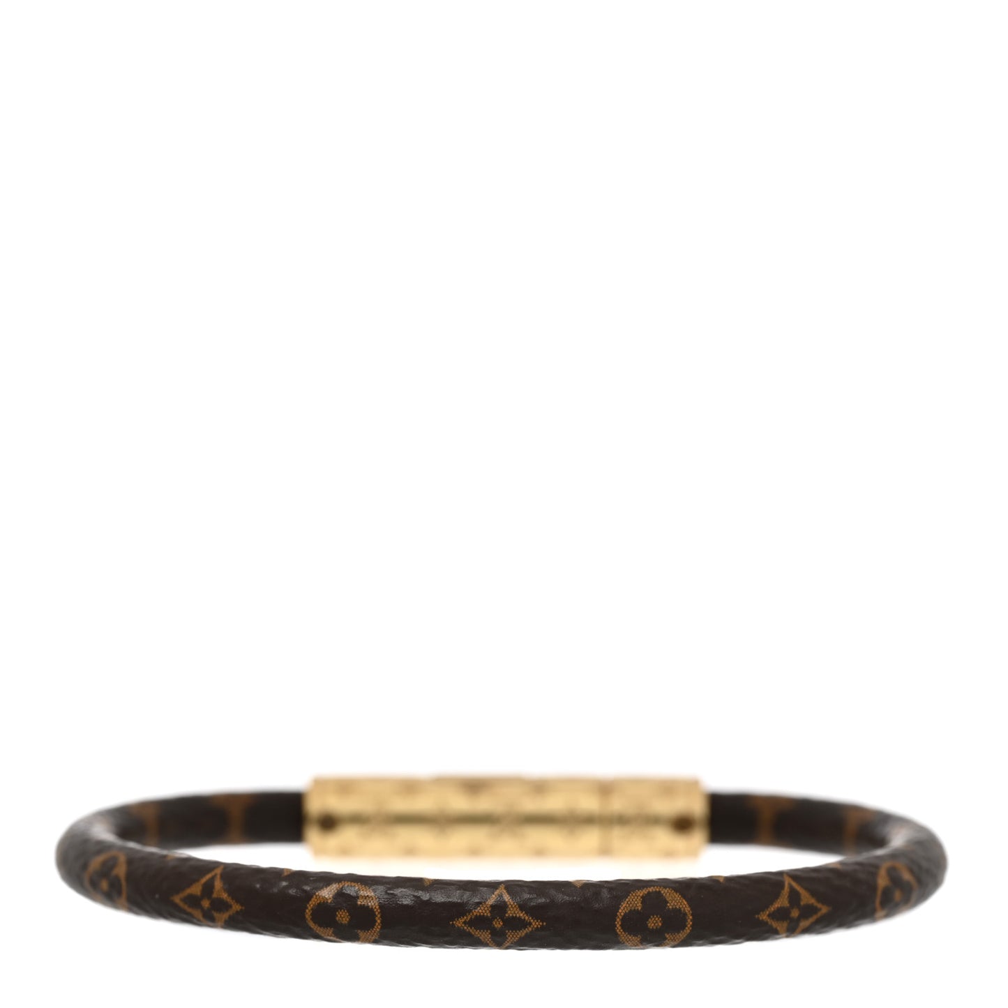 LOUIS VUITTON Monogram Confidential Bracelet 17